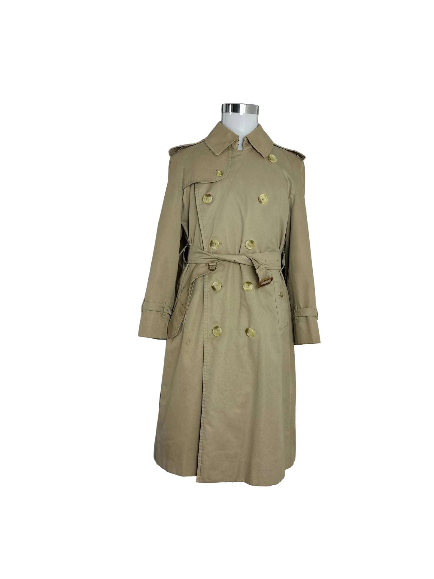 Vintage Burberry Trench Coat Size 44 XS