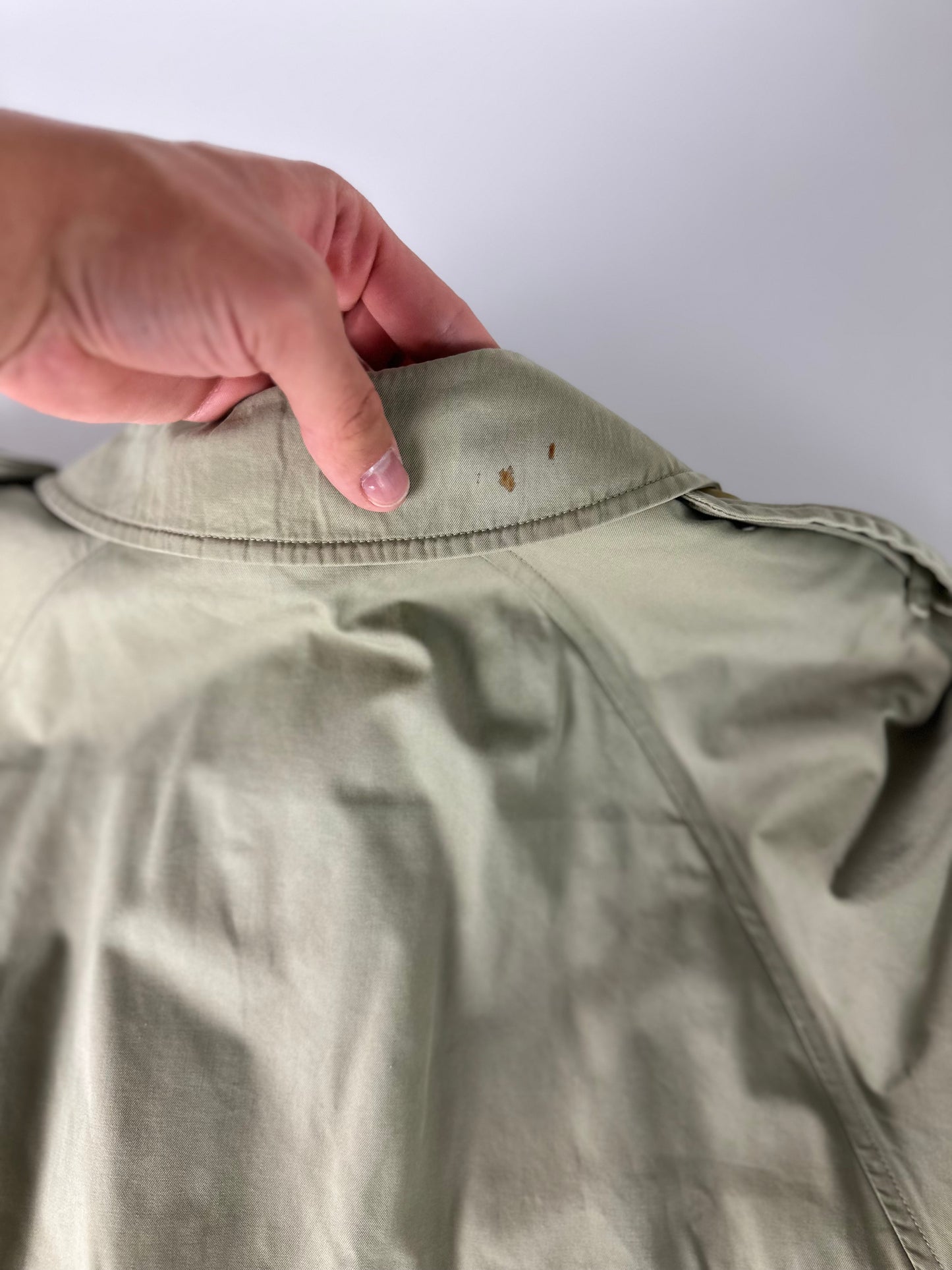 Vintage Burberry Trench Coat Size 14 L