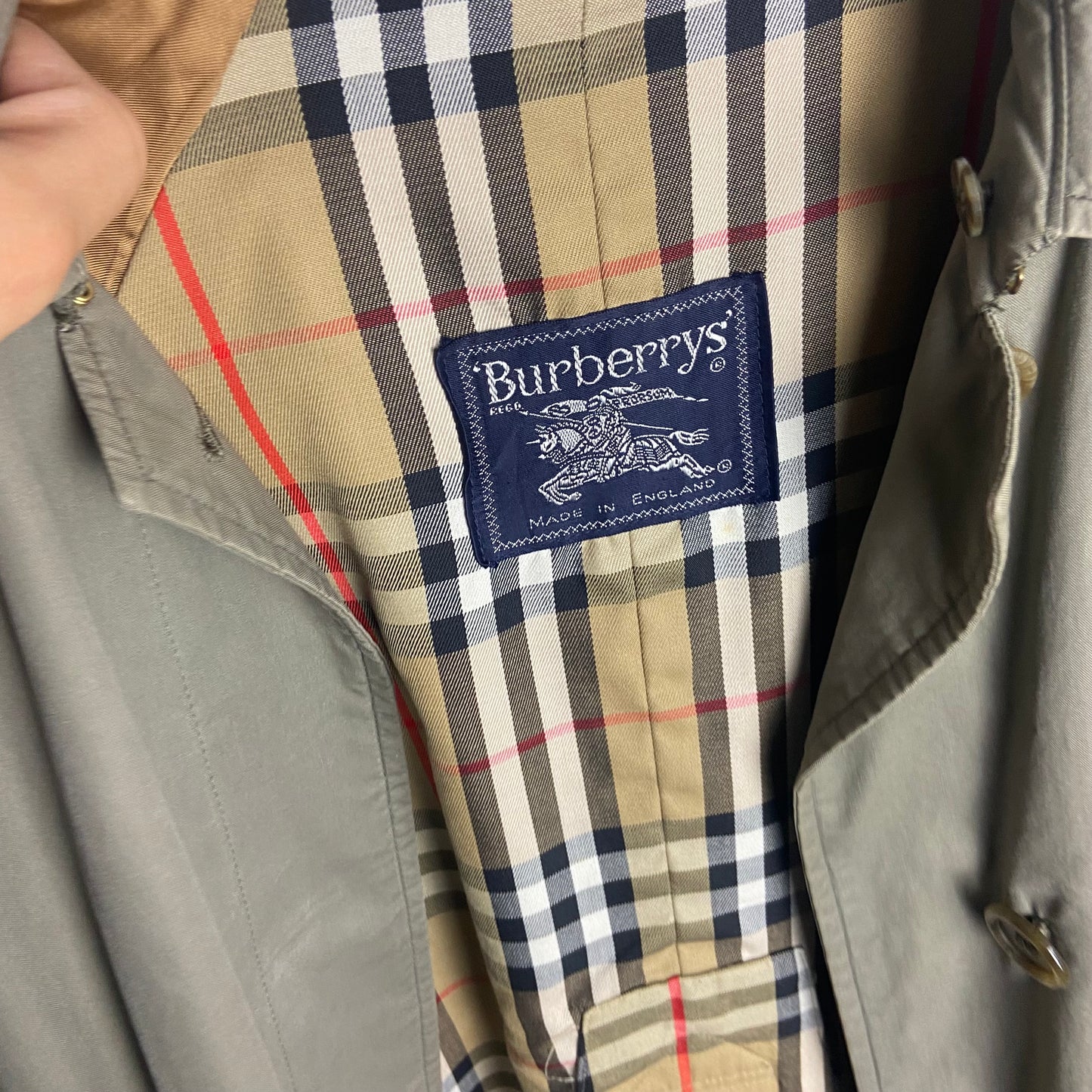 Burberry Trenchcoat Size 10/S