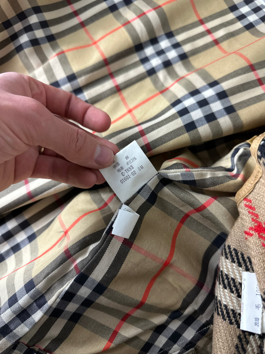 Burberrys Trenchcoat (8/XS) including Inlet