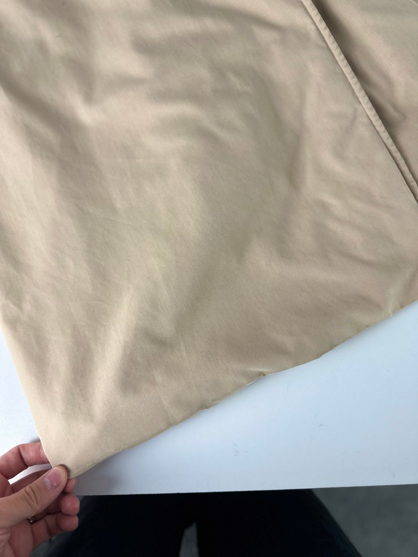 Vintage Burberry Trench Coat Size 8 XS With Inlet