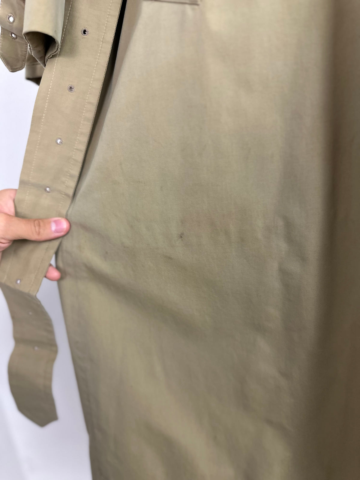 Vintage Burberry Trench Coat Beige Size 60 XXXL