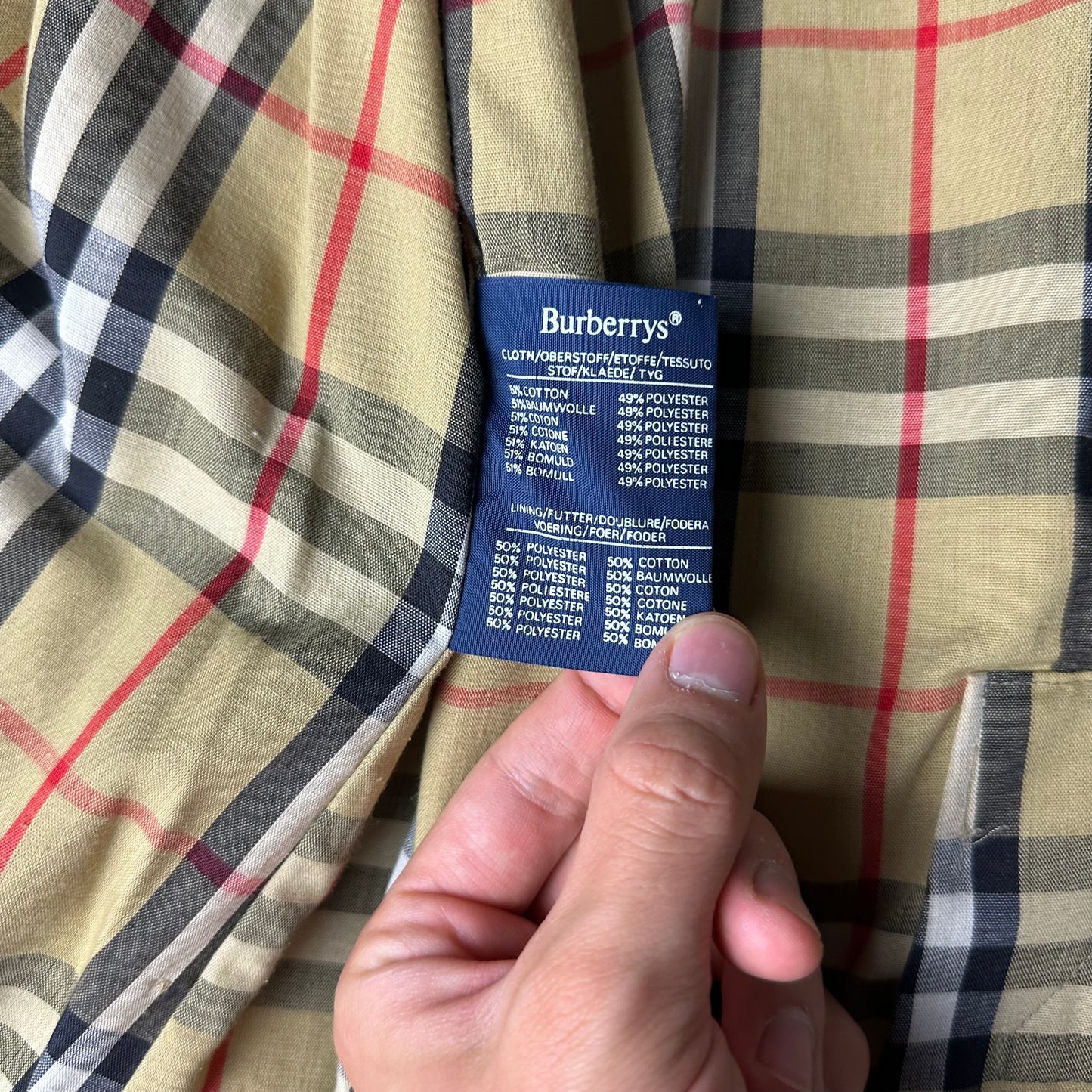 Burberrys Trenchcoat (10/S)