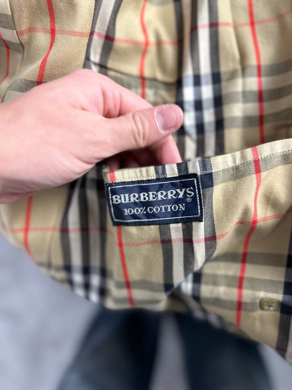 Burberrys Trenchcoat (50/L) including Inlet