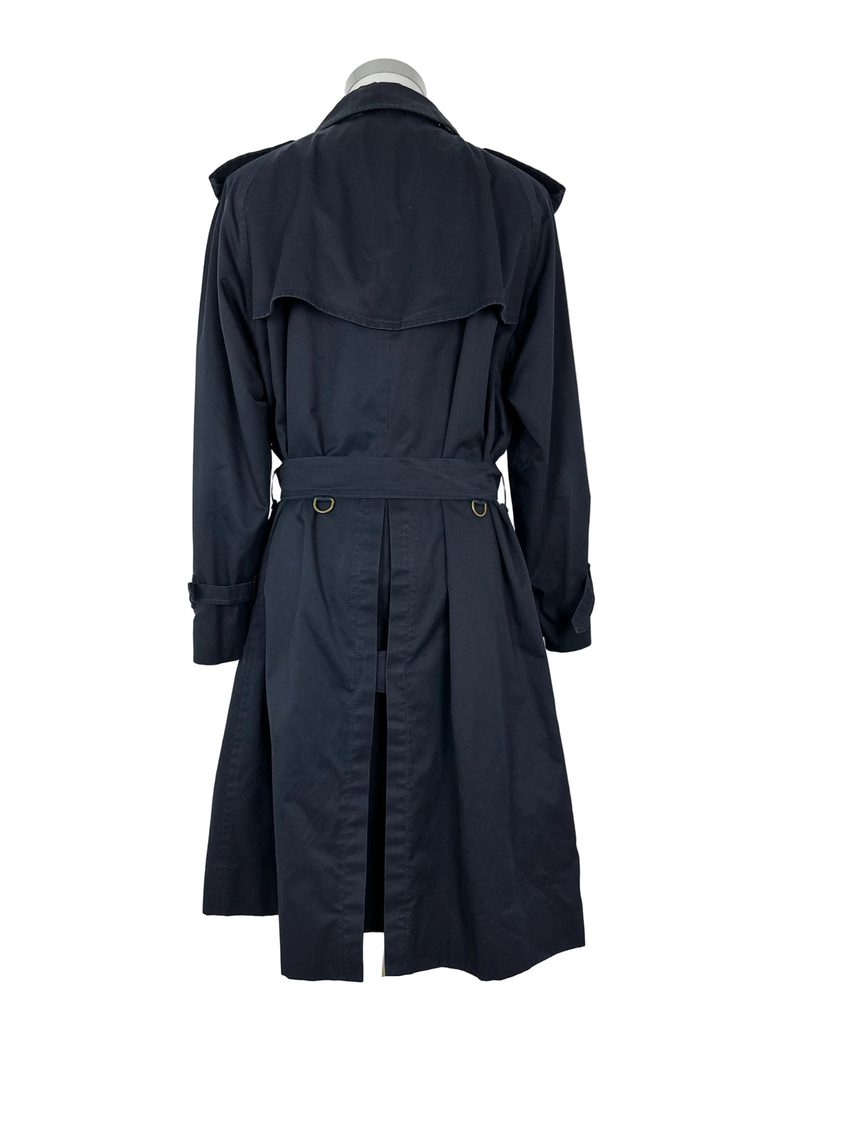 Vintage Burberry Trench Coat Navy Size 56 XL