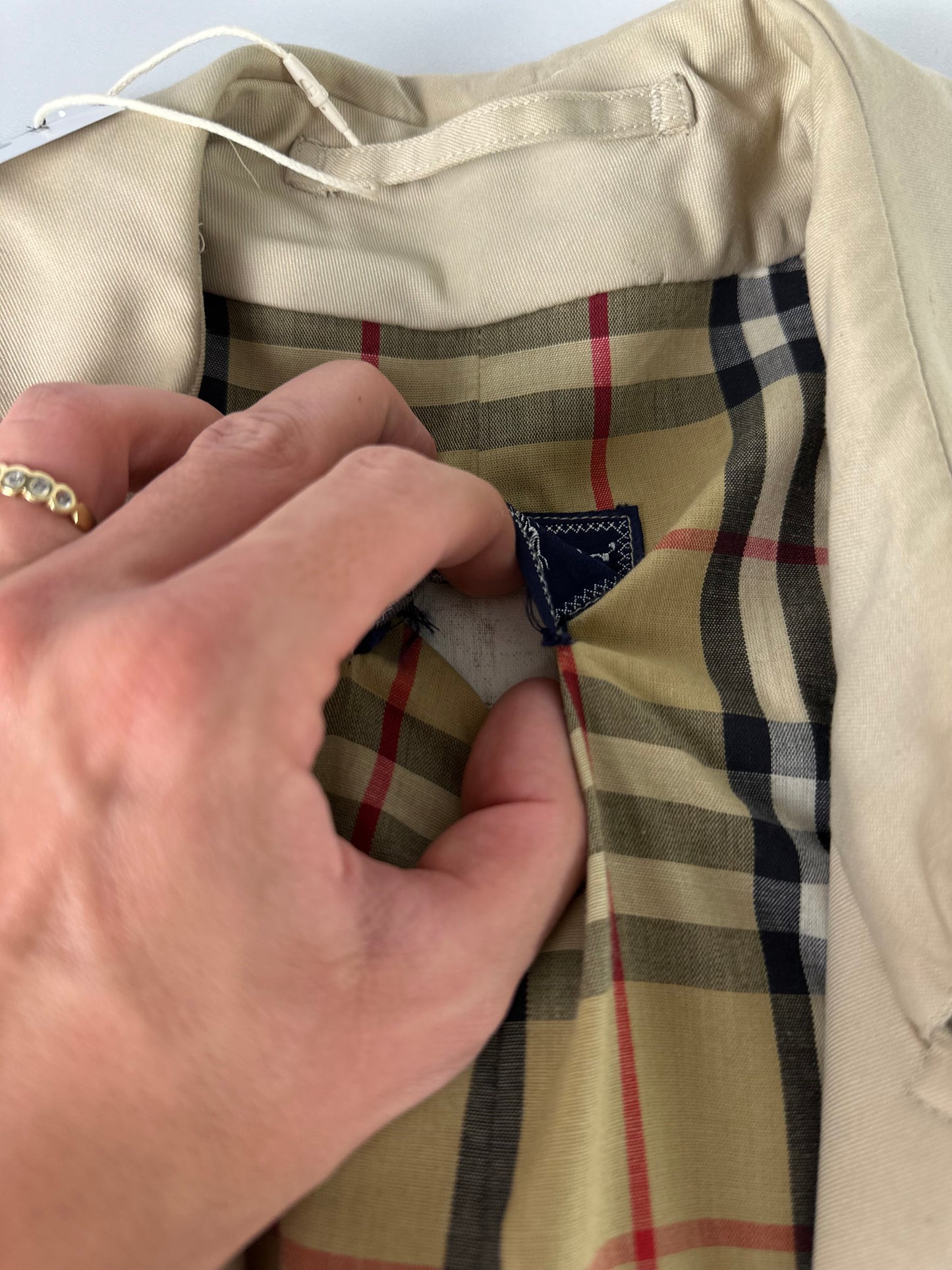 Vintage Burberry Trench Coat Size 56 XL