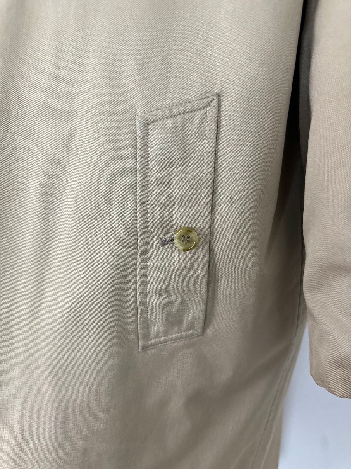 Vintage Burberry Car Coat Beige Size 12 M