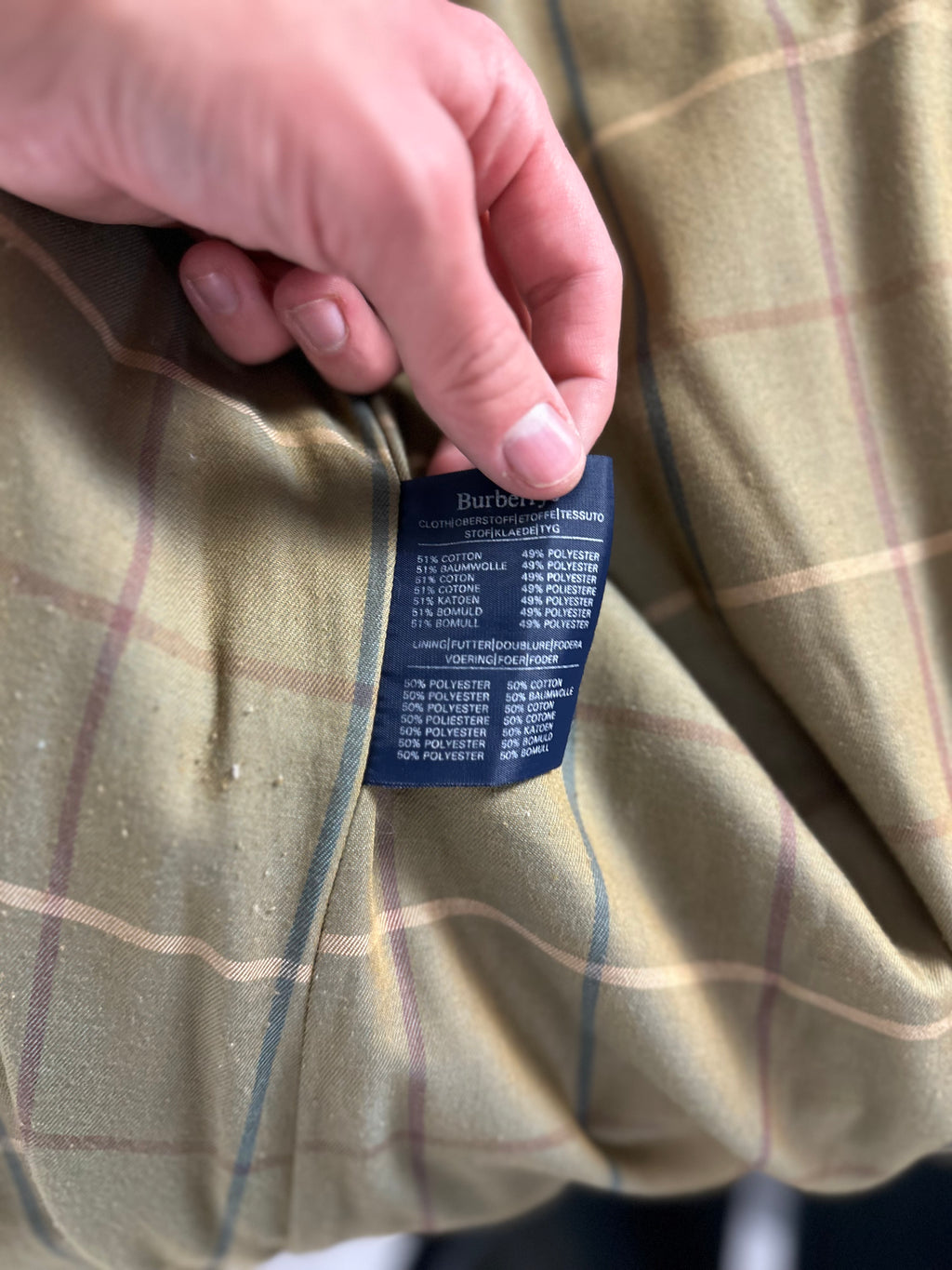 Burberrys Trenchcoat (8/XS)