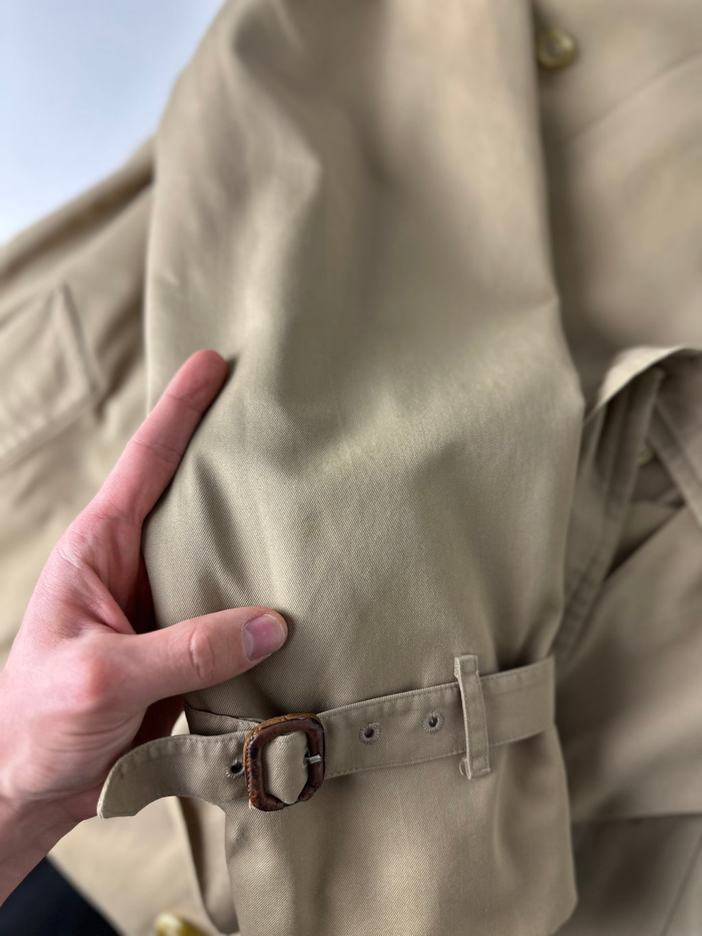 Burberrys Trenchcoat (54/XL) including Inlet
