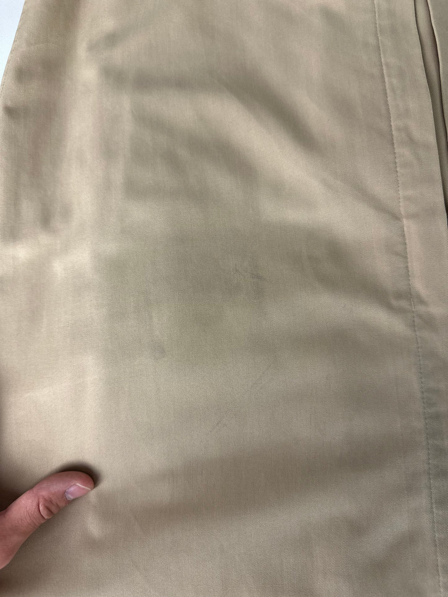 Vintage Burberry Trench Coat Size 8 XS With Inlet