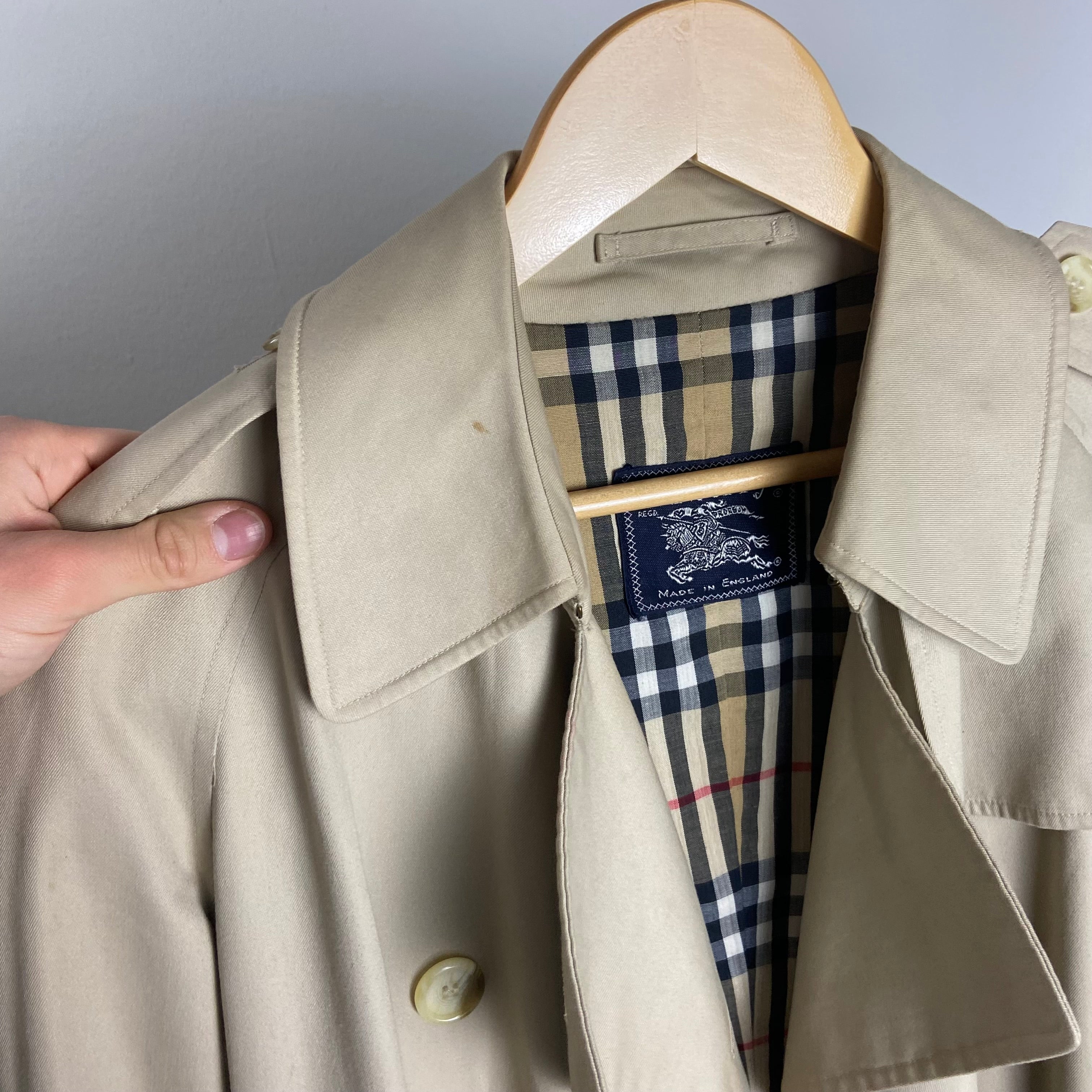 Burberry Trenchcoat Size 10/S