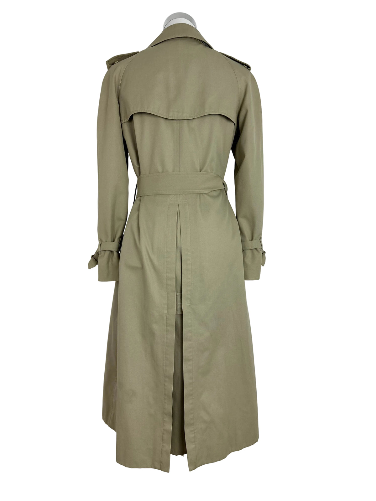 Vintage Burberry Trench Coat Beige Size 10 S