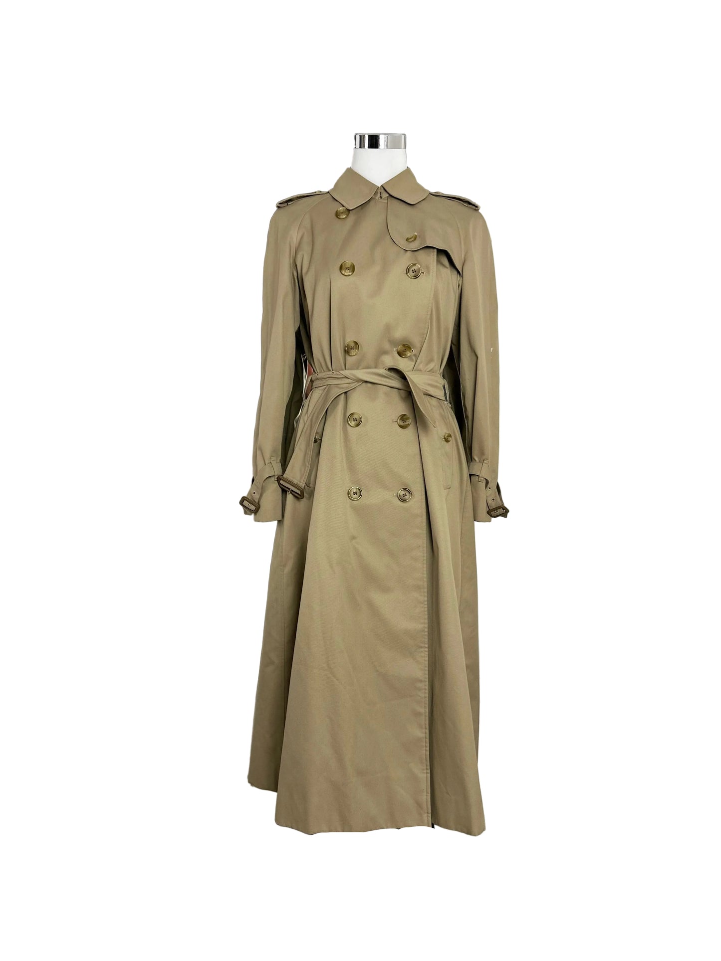 Vintage Burberry Trench Coat Size 10 S