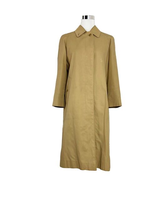 Vintage Burberry Car Coat Size 8 XS
