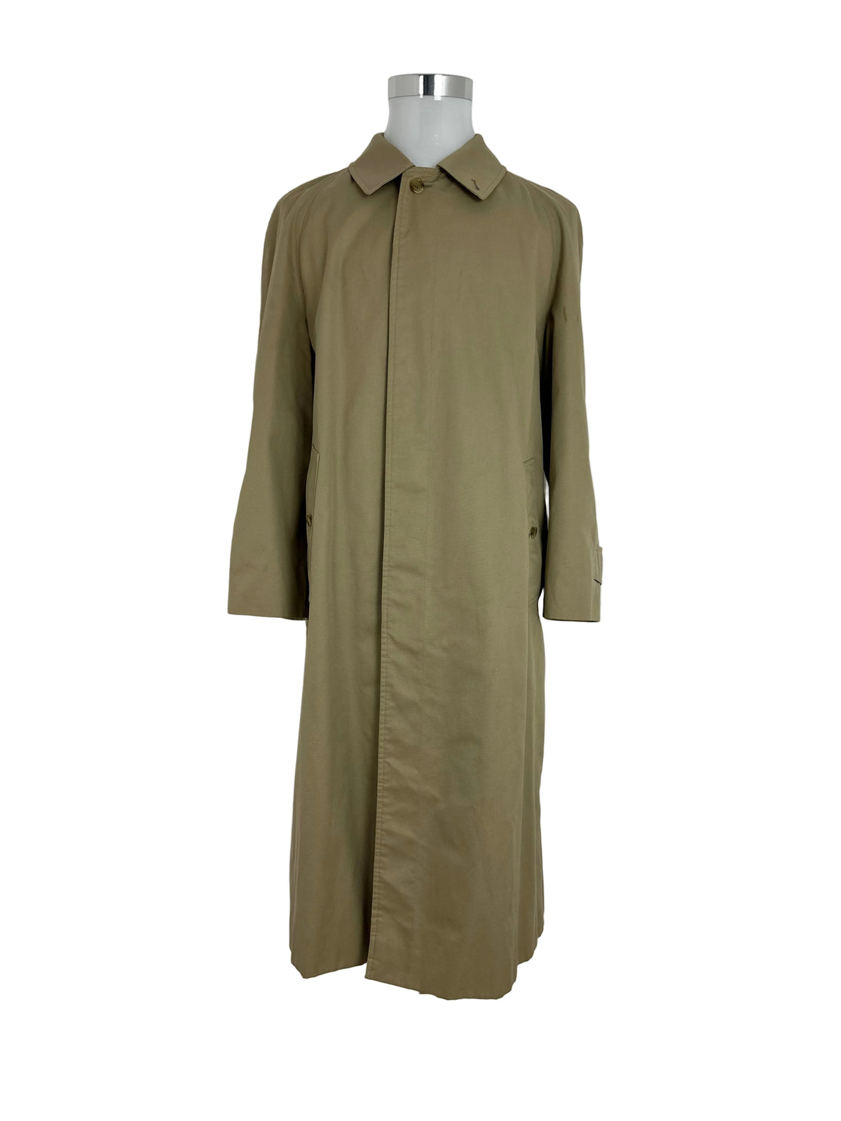 Vintage Burberry Car Coat Beige Size 50 L