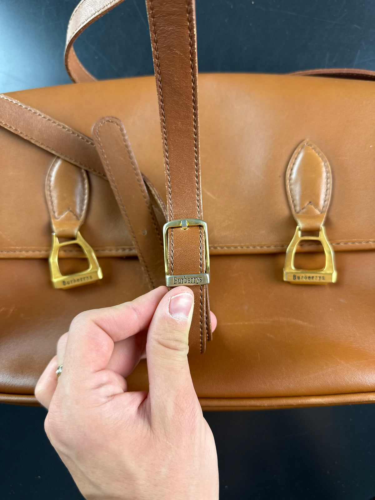 Vintage Burberry Nova Check Sling Bag