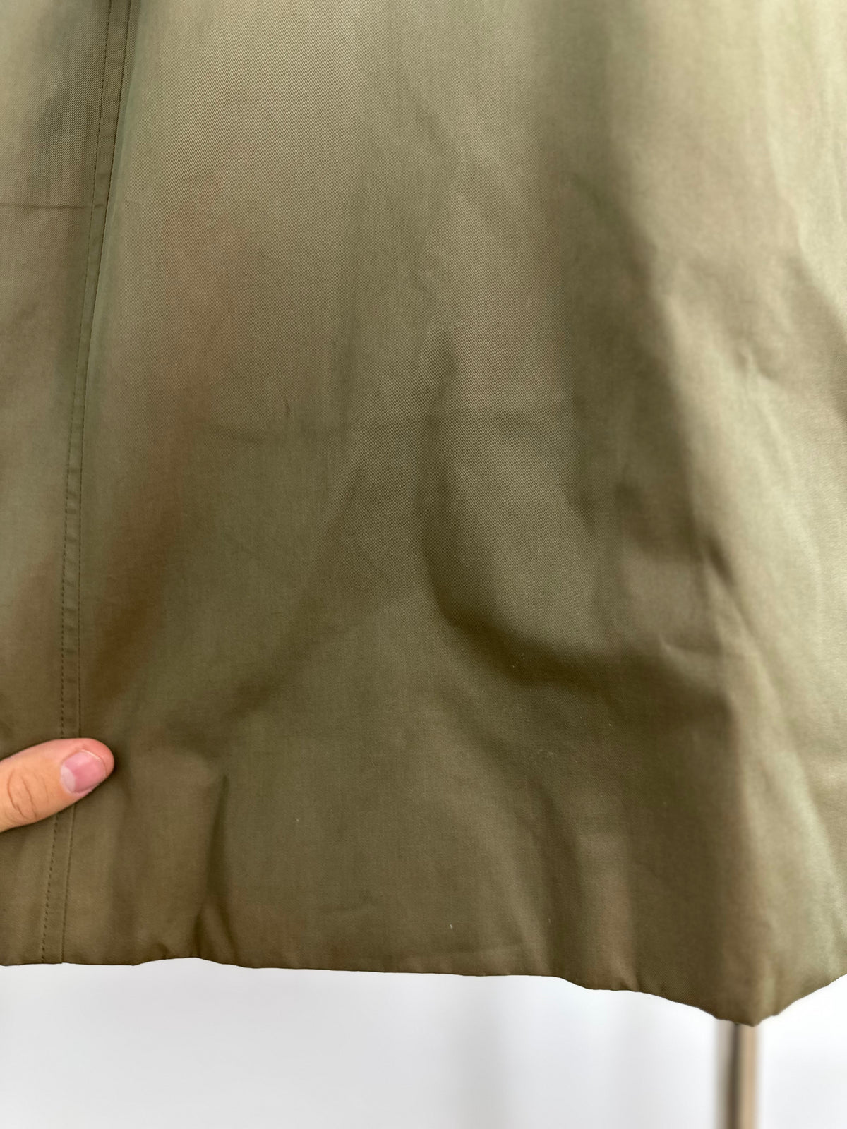 Vintage Burberry Car Coat Khaki 48 M