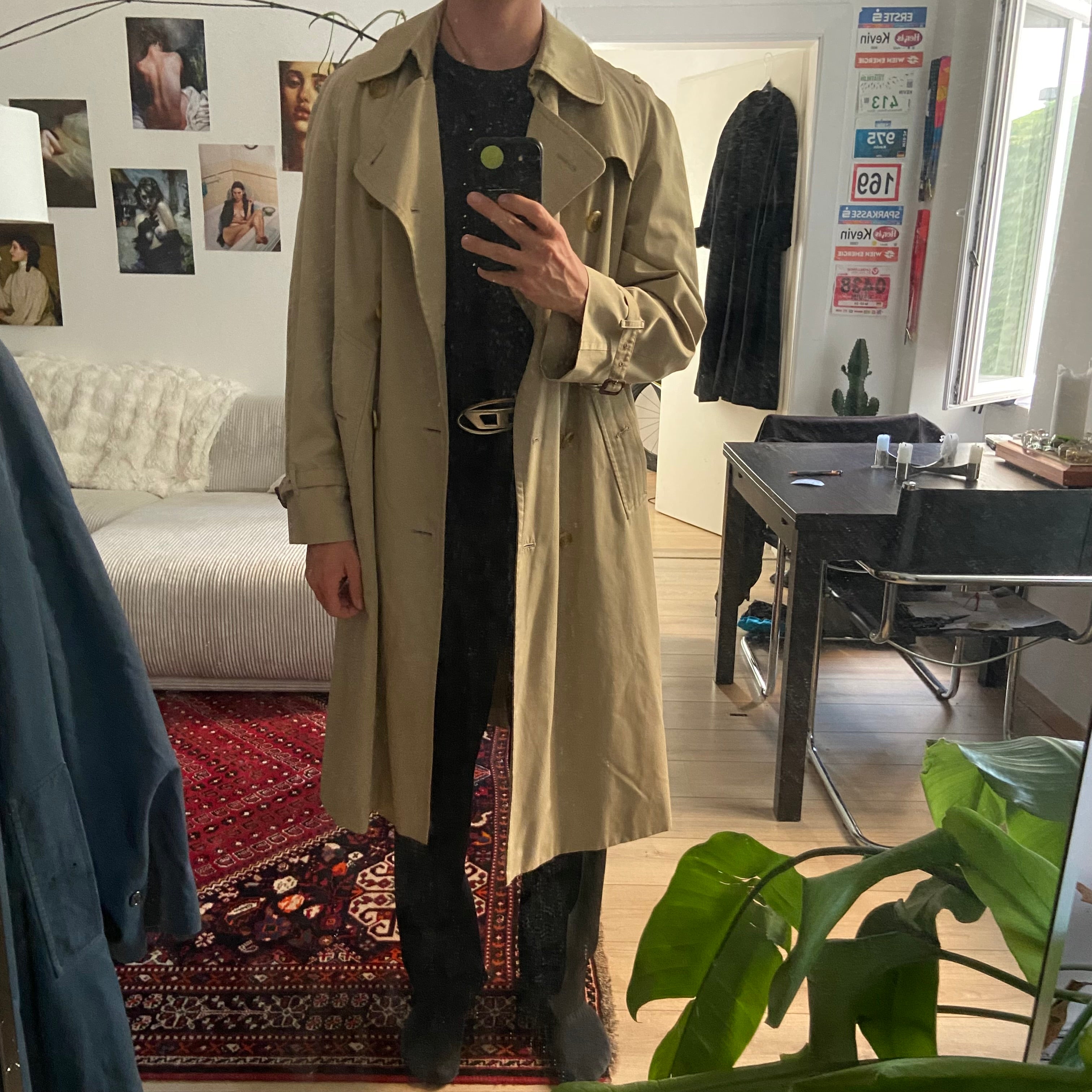 Burberrys Trenchcoat (48/M) including Inlet