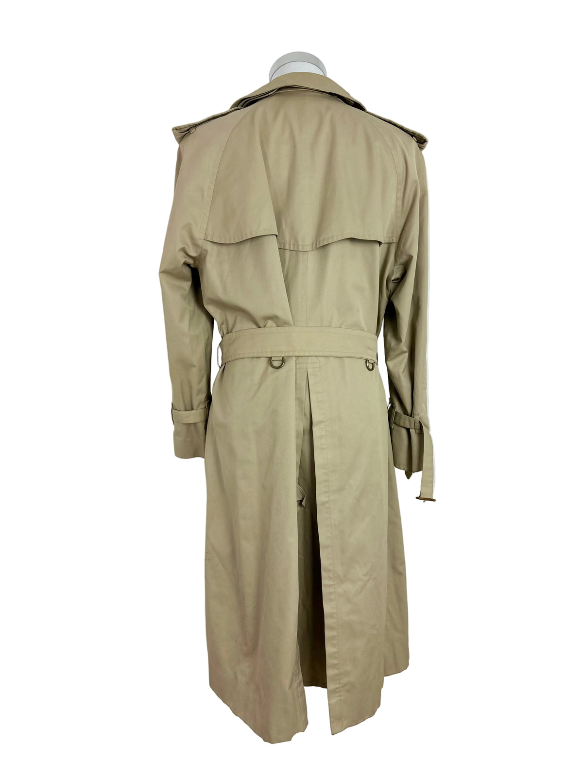 Vintage Burberry Trench Coat Creme Size 52 L