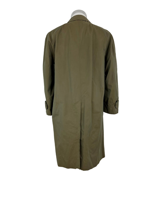 Vintage Burberry Car Coat Khaki 48 M