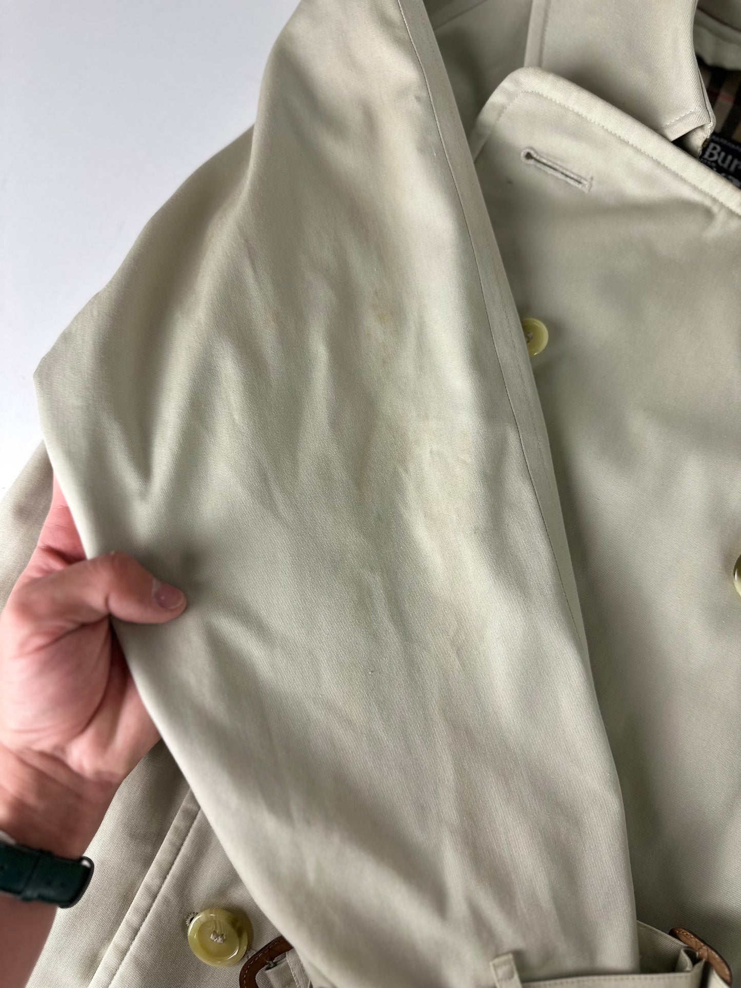 Vintage Burberry Trench Coat Size 48 M