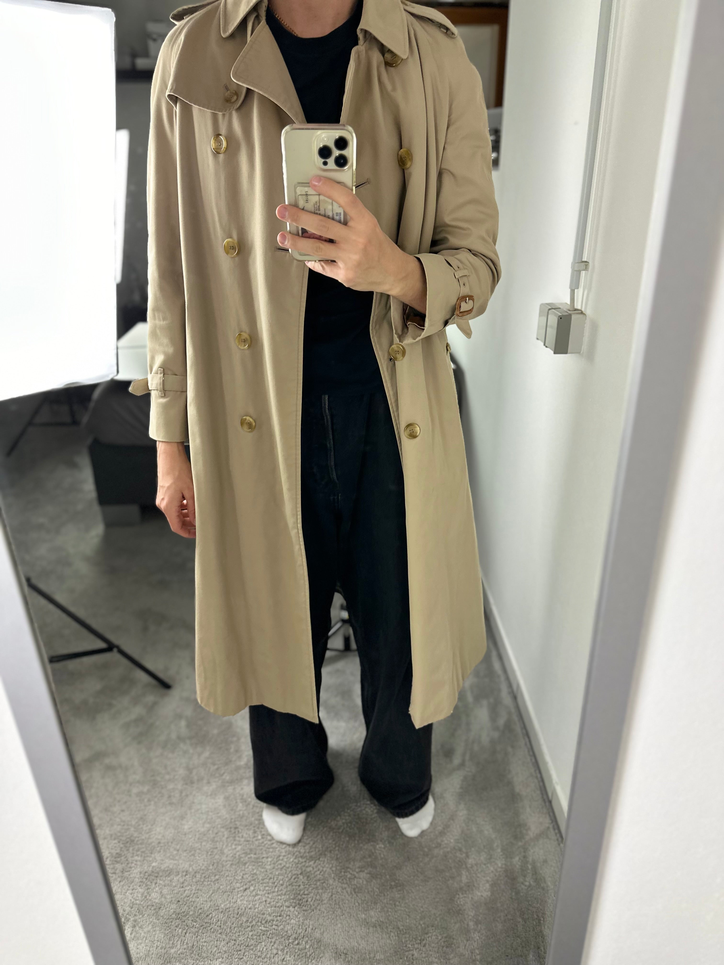 Burberrys Trenchcoat (14/L) including Inlet