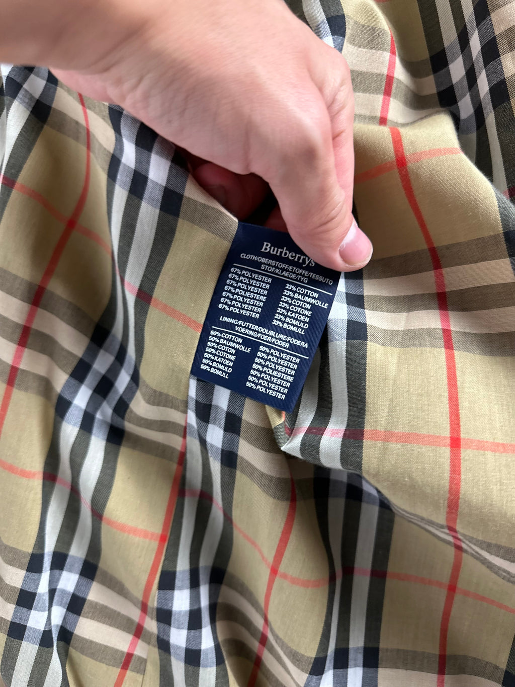 Burberrys Trenchcoat (14/L)