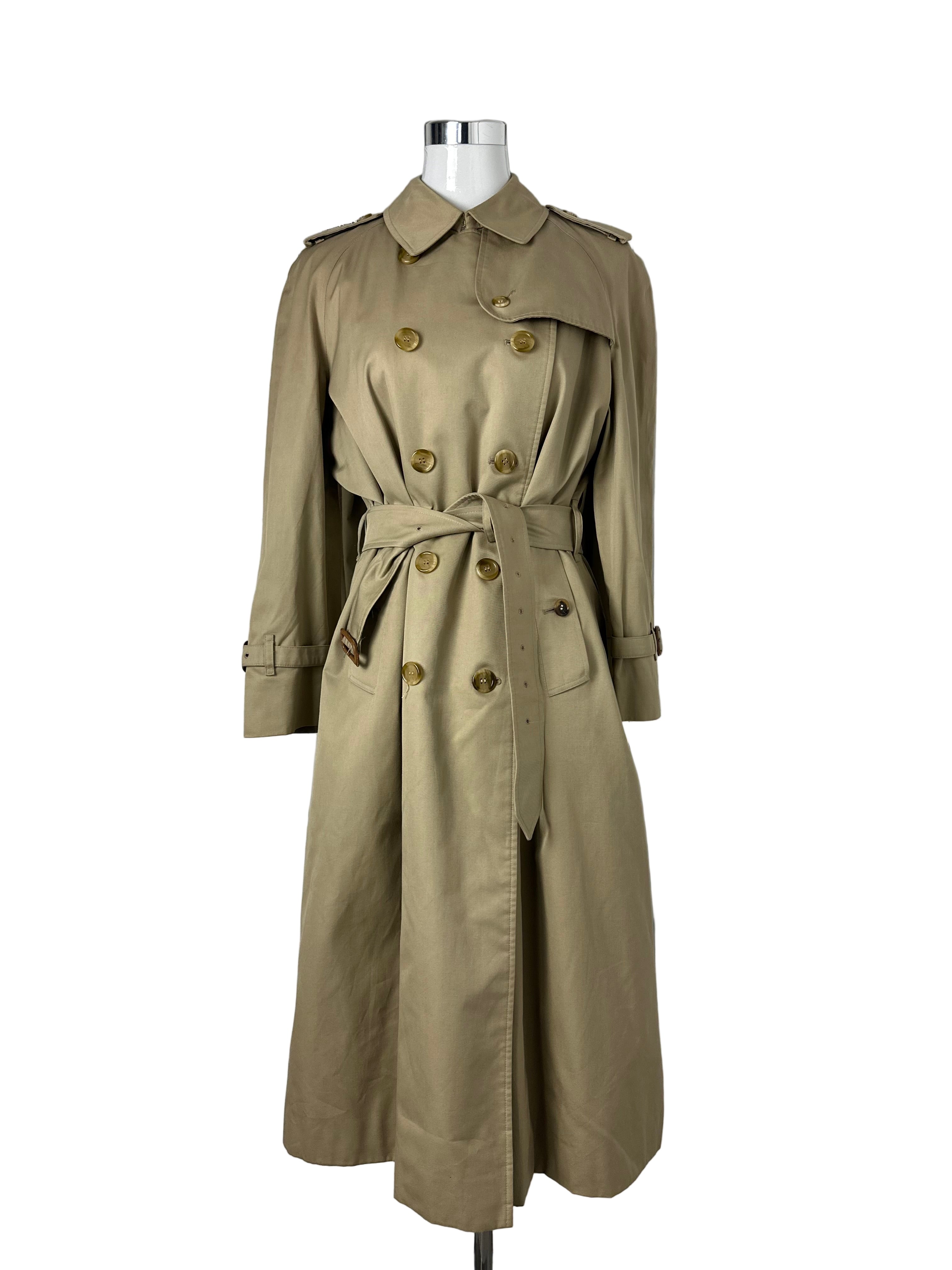 Burberrys Trenchcoat (14/L) including Inlet