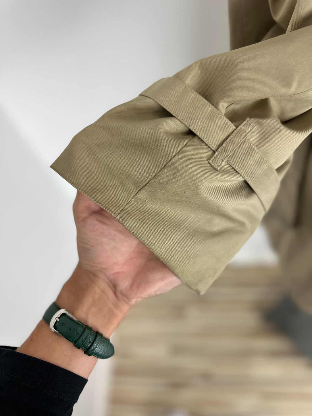 Vintage Burberry Trench Coat Beige Size 12 M