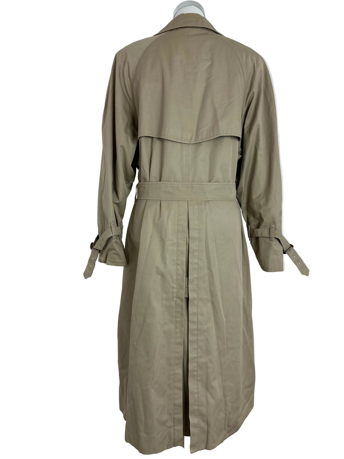 Vintage Burberry Trench Coat Beige Size 16 XL