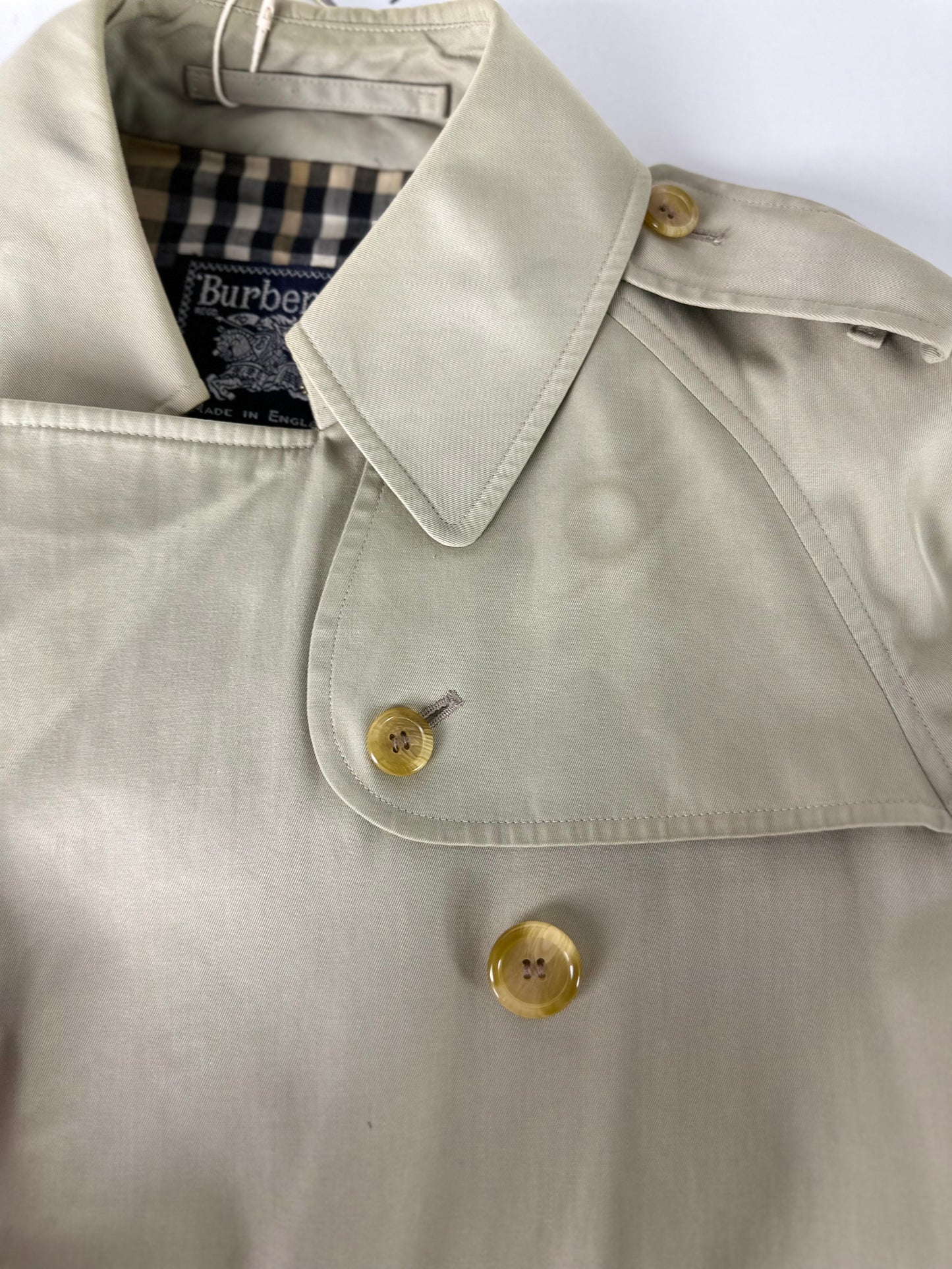 Vintage Burberry Trench Coat Size 6 XXS