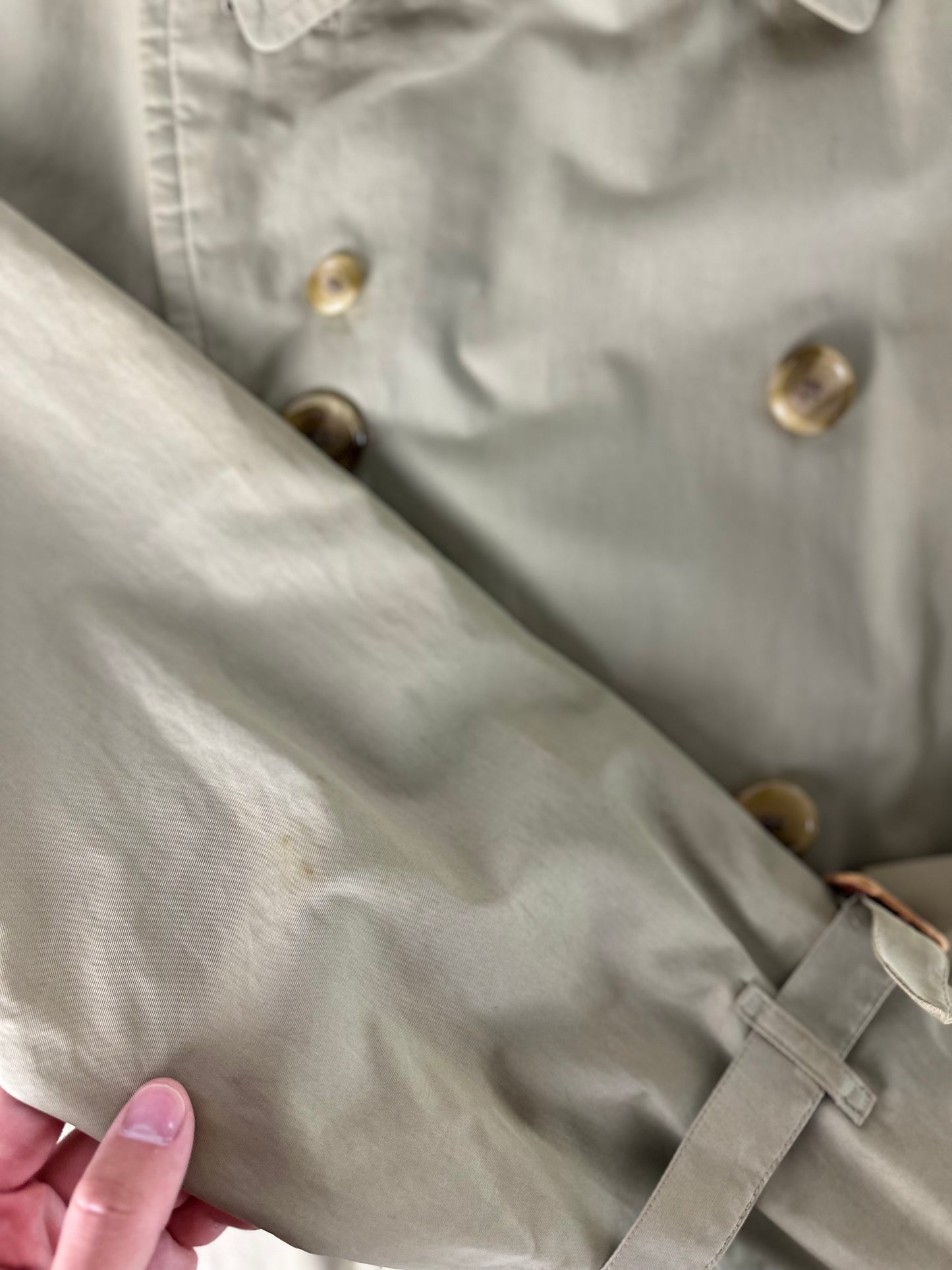 Vintage Burberry Trench Coat Size 54 XL