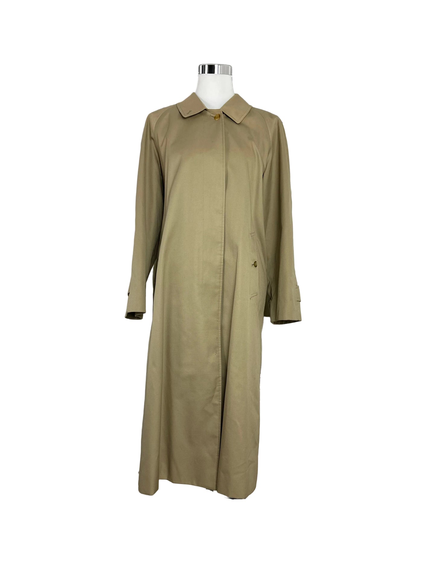 Vintage Burberry Car Coat Size 16 XL