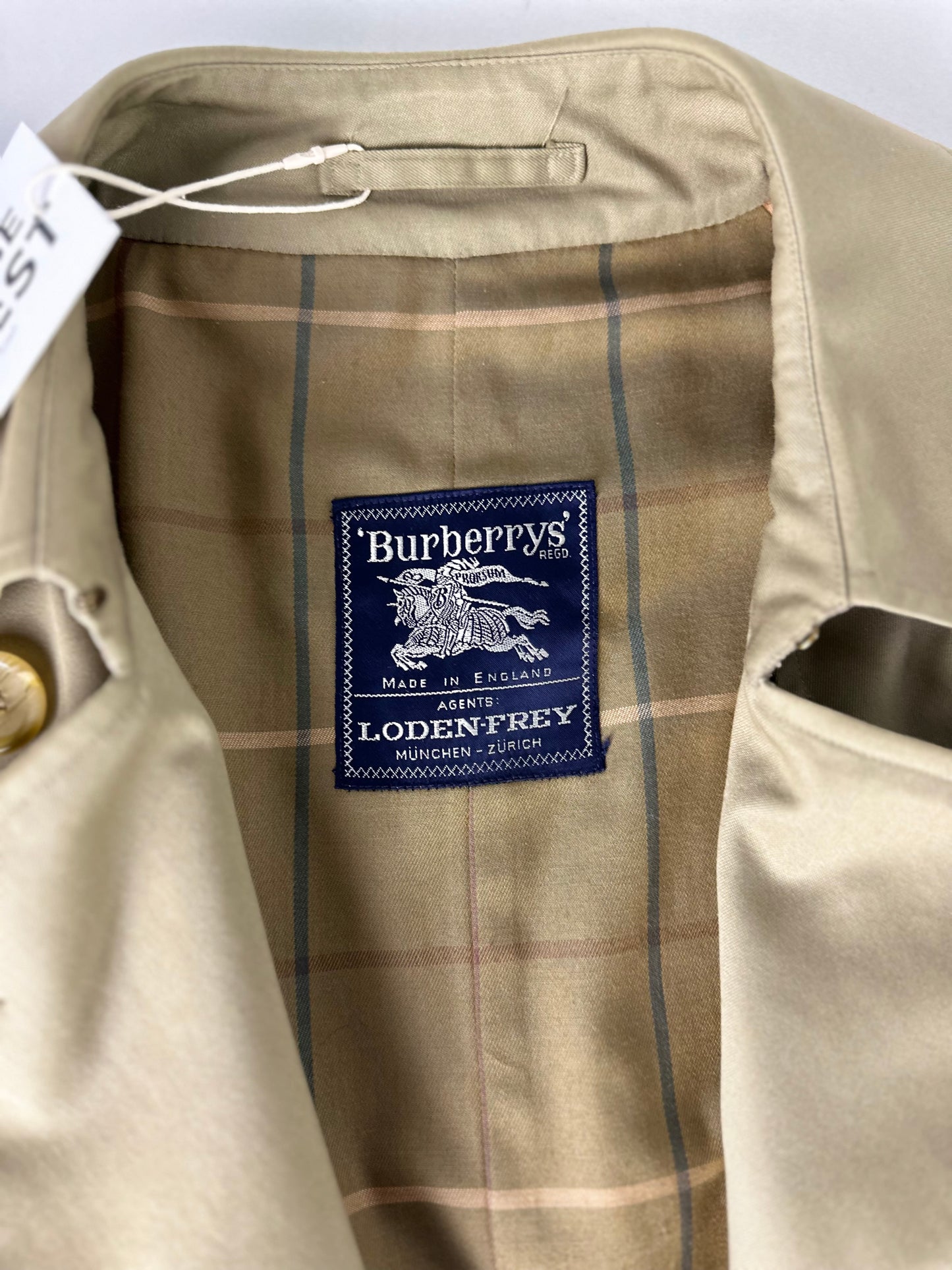 Vintage Burberry Trench Coat Size 18 XXL