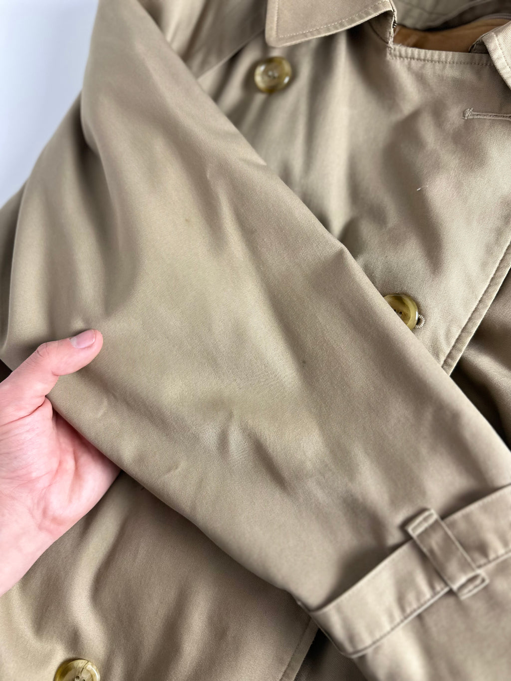 Burberrys Trenchcoat (14/L) including Inlet