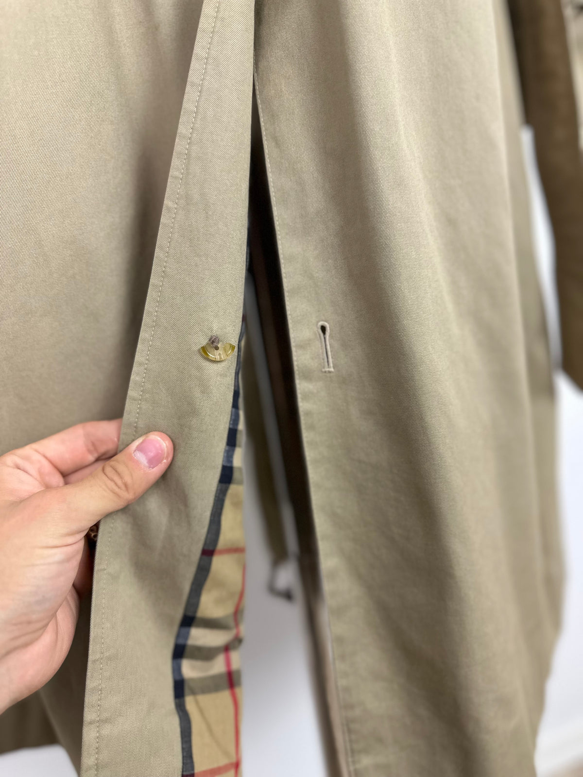 Vintage Burberry Trench Coat Beige Size 52 L