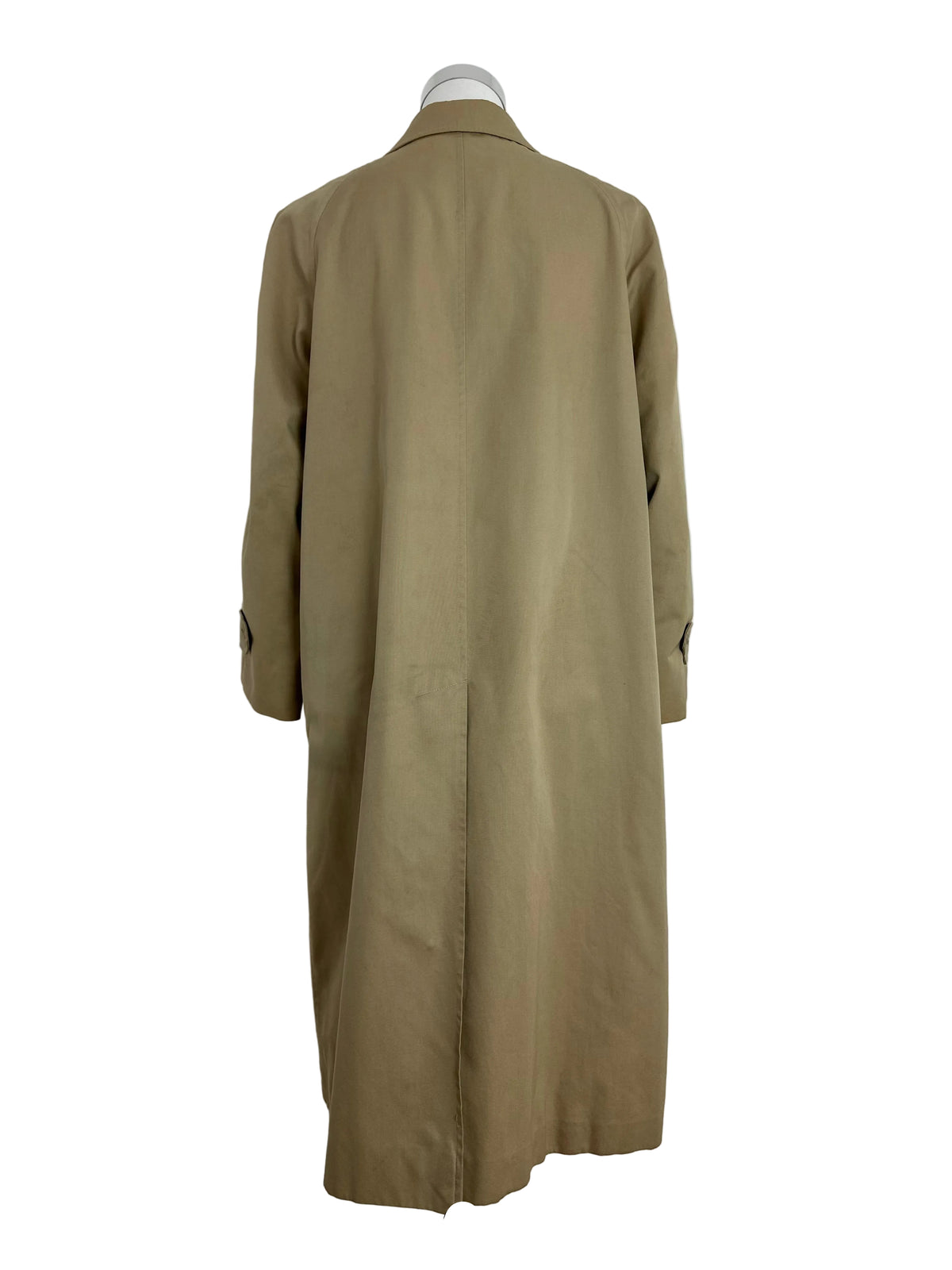 Vintage Burberry Car Coat Beige Size 12 M