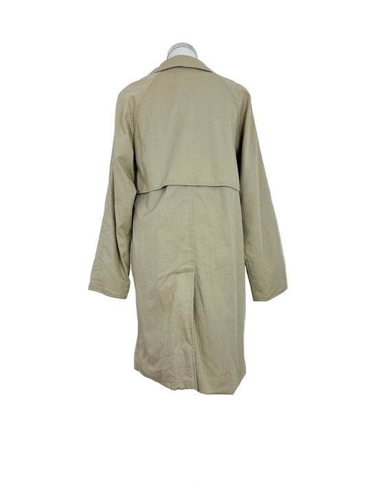 Vintage Burberry Car Coat Creme Size 10 S