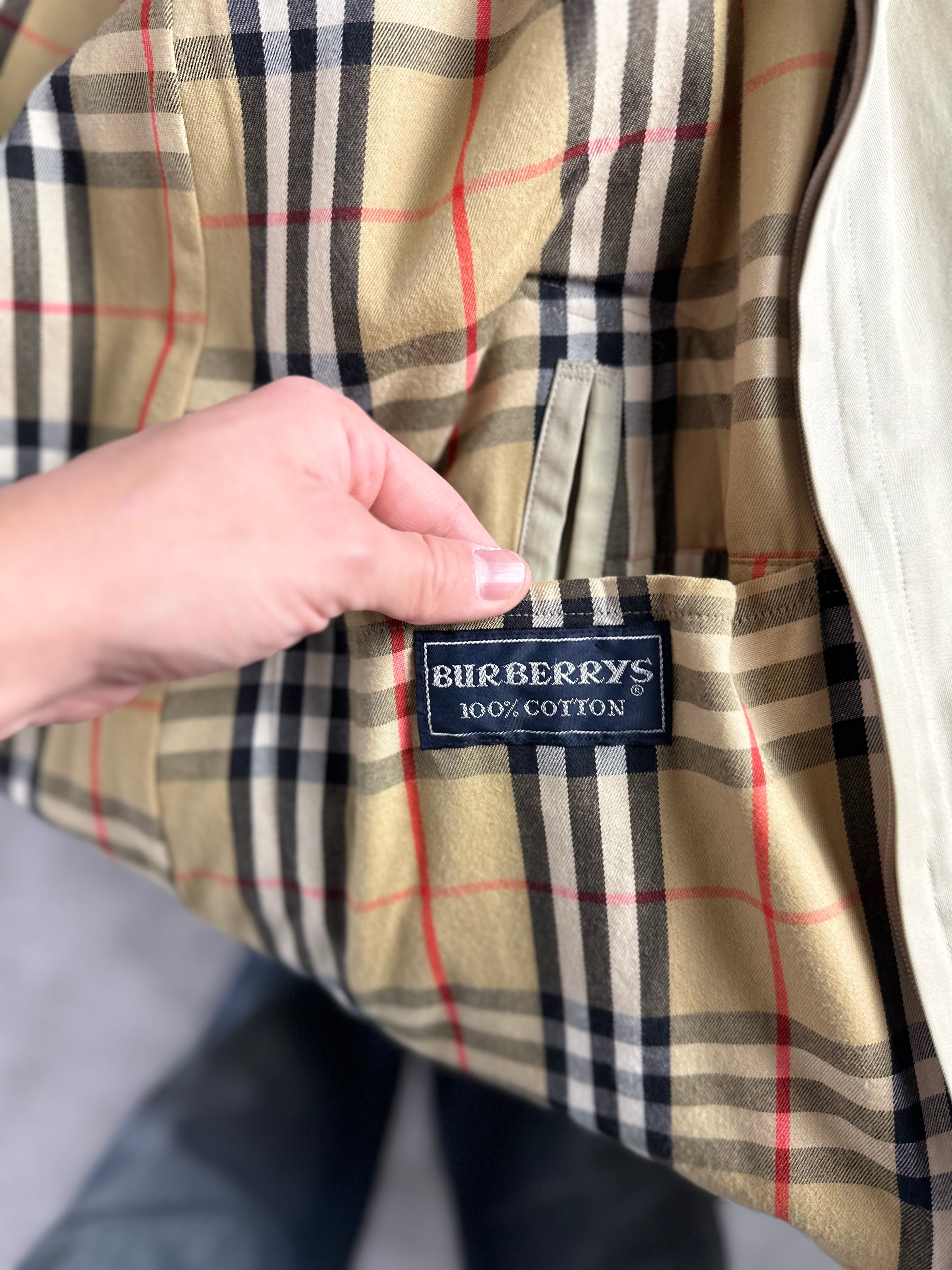 Burberrys Trenchcoat (50/L) including Inlet