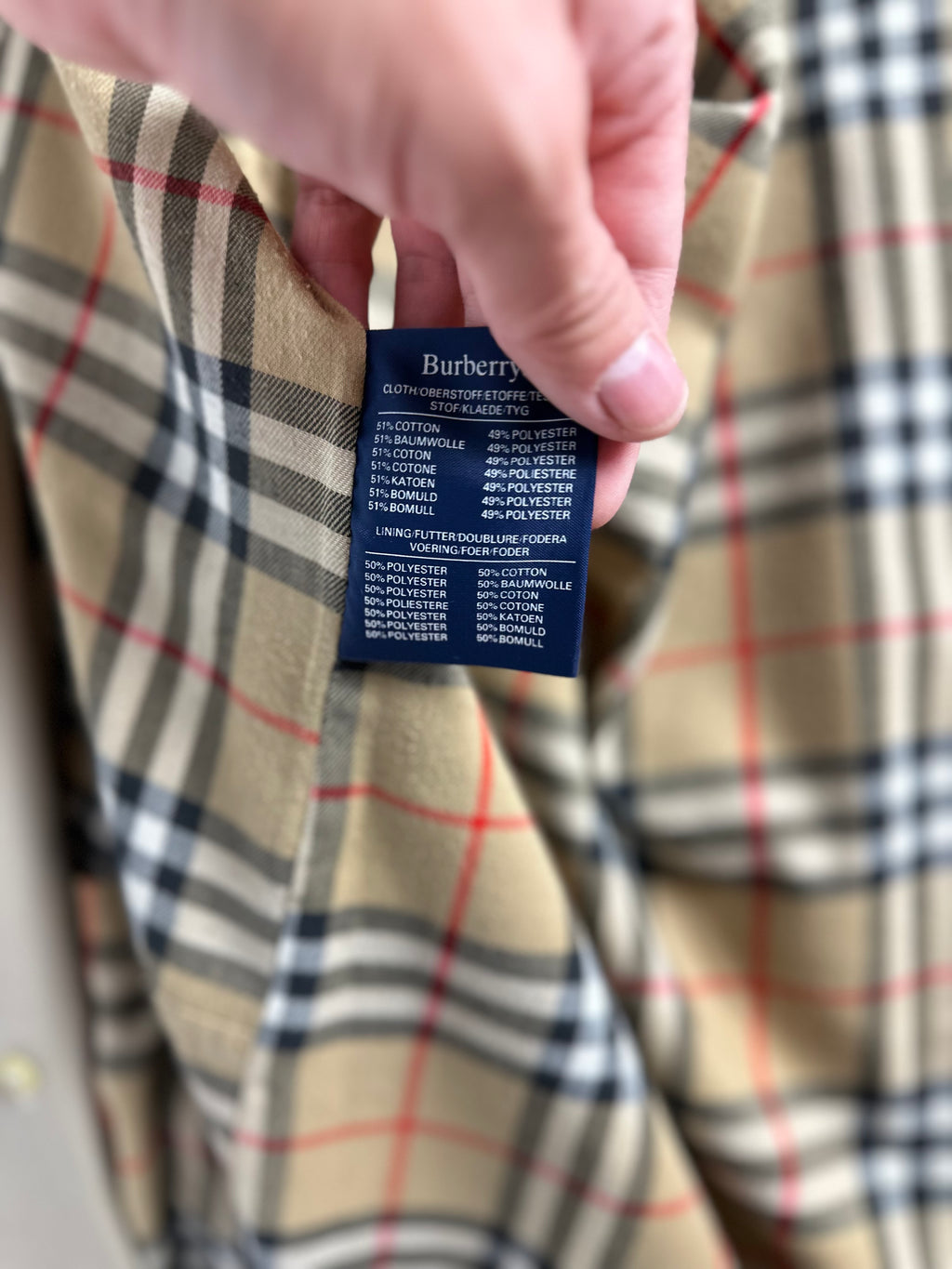 Burberrys Carcoat (52/L)
