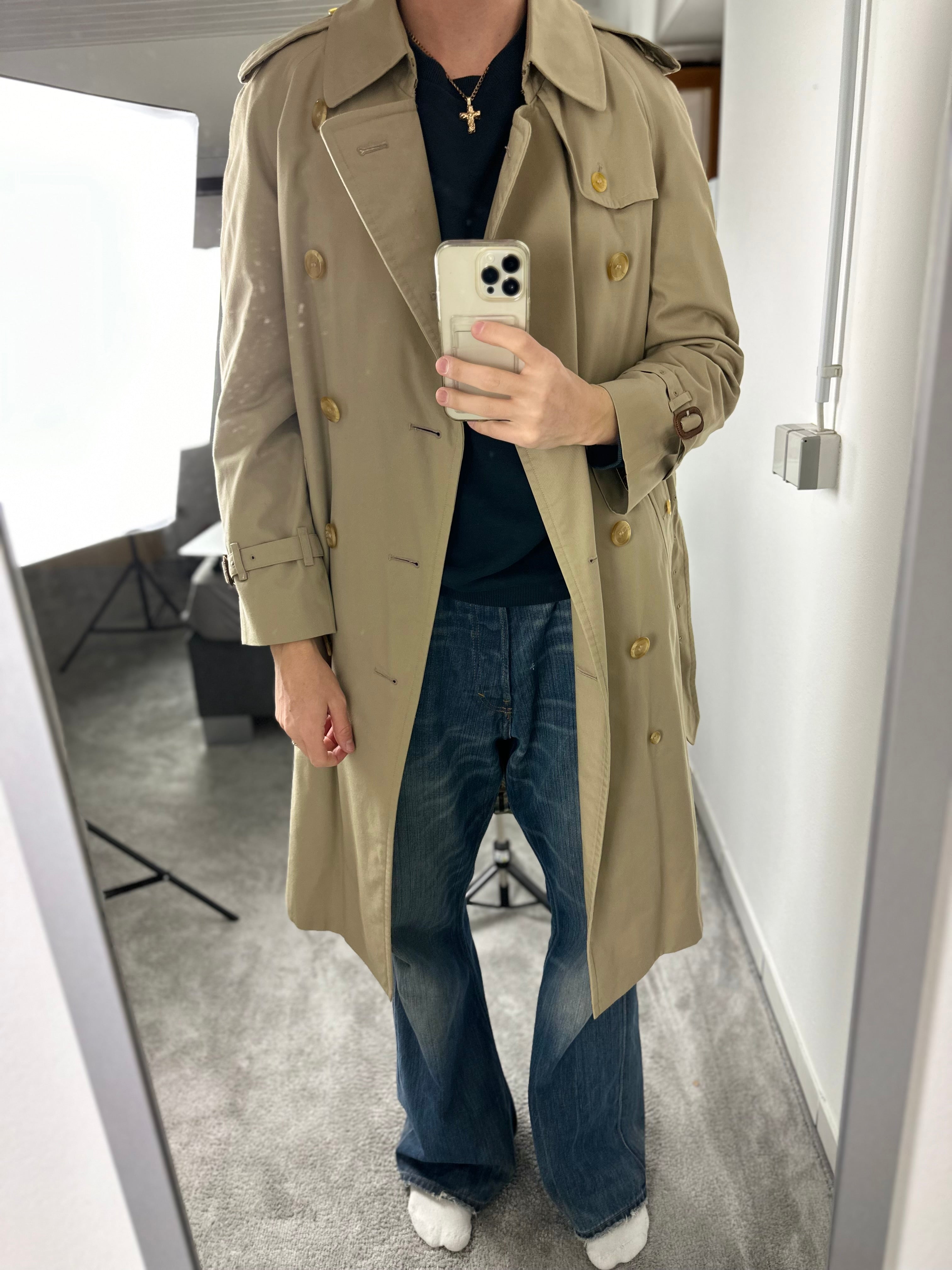 Burberrys Trenchcoat (44/XS) including Inlet