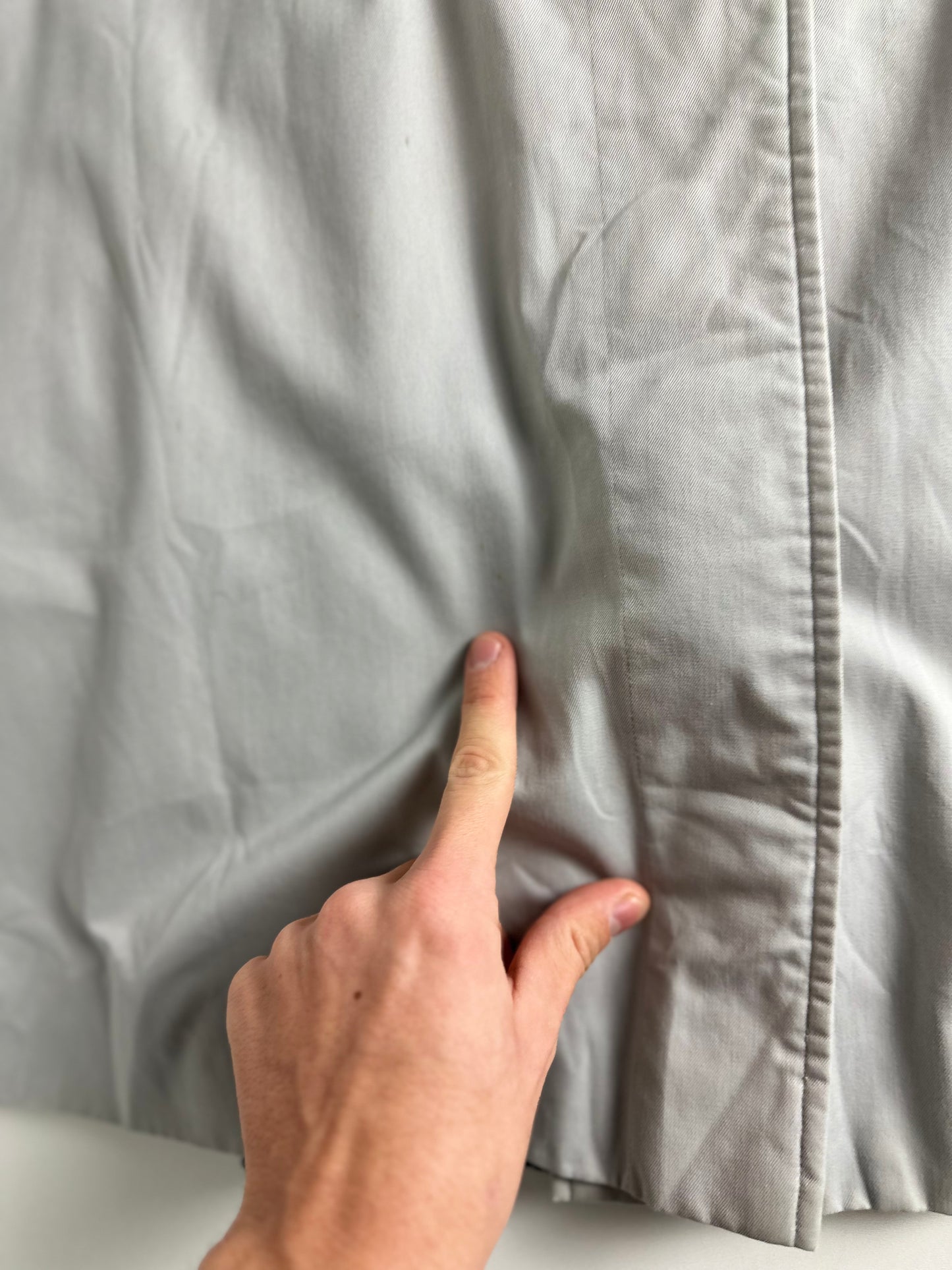 Vintage Burberry Car Coat Grey Size 14 L