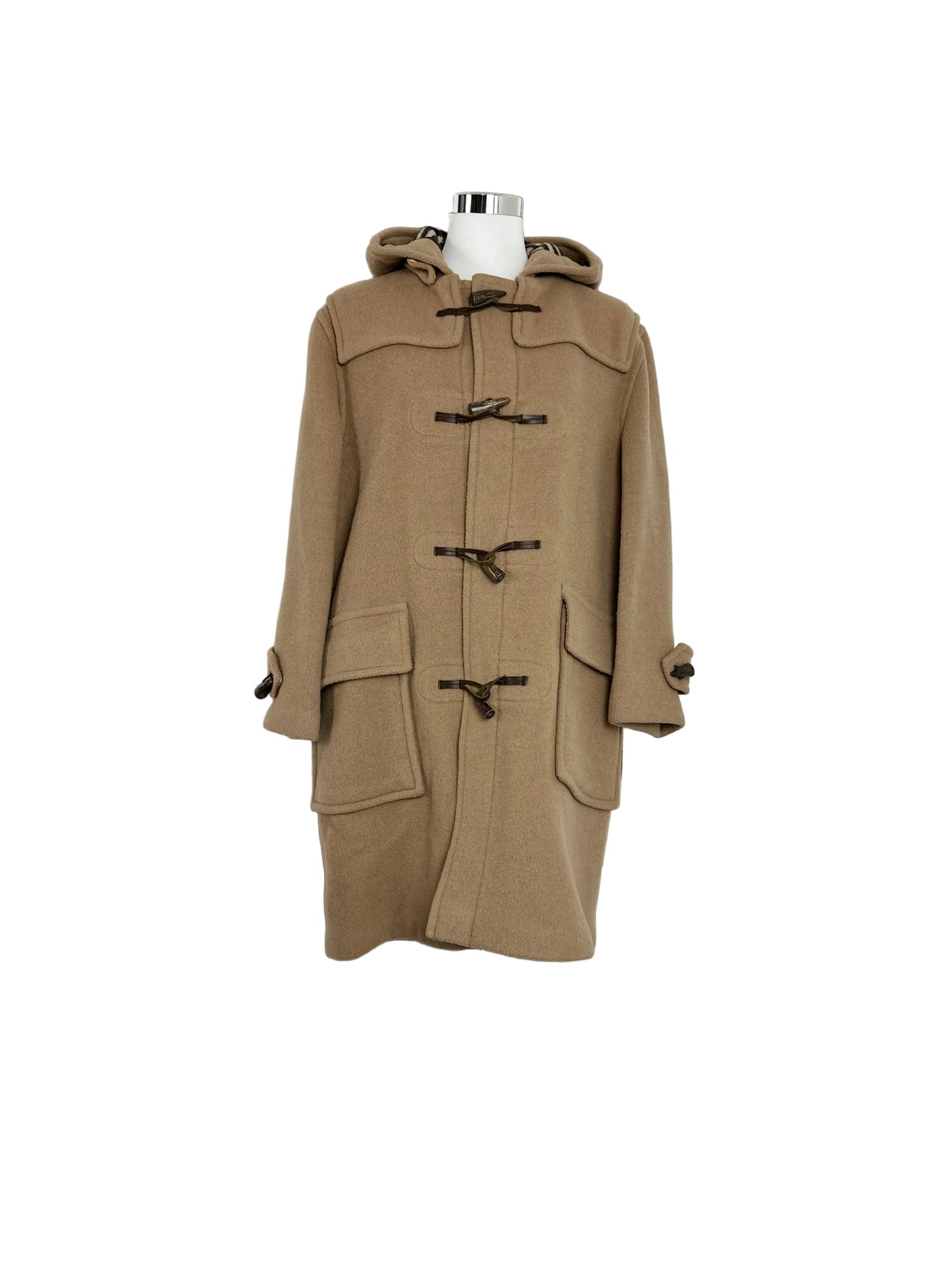 Vintage Burberry Duffle Coat Size 12 M