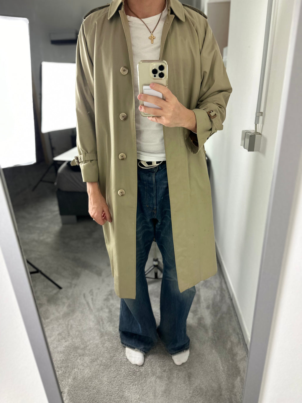 Burberrys Trenchcoat (12/M) including Inlet