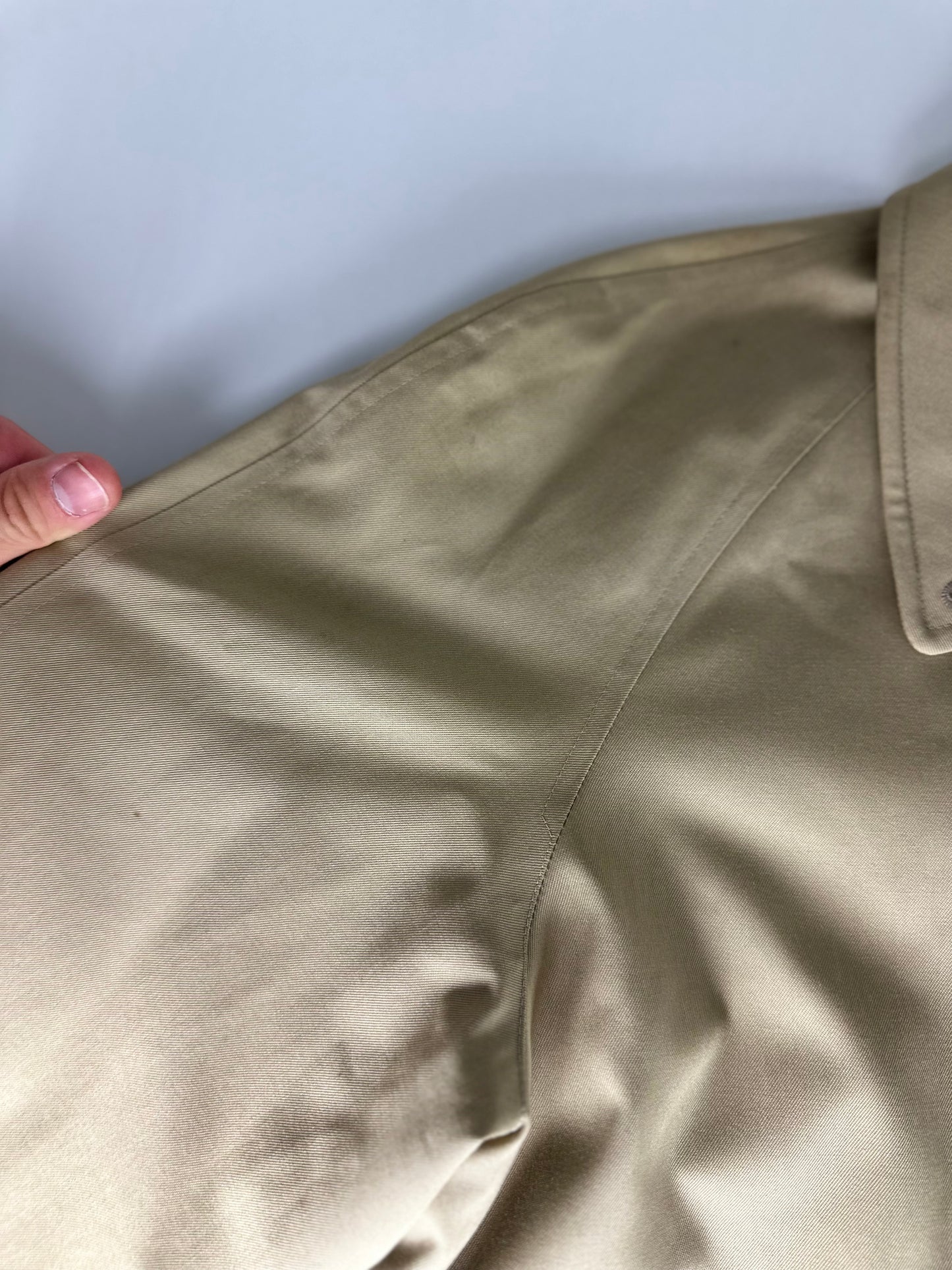 Vintage Burberry Car Coat Size 16 XL