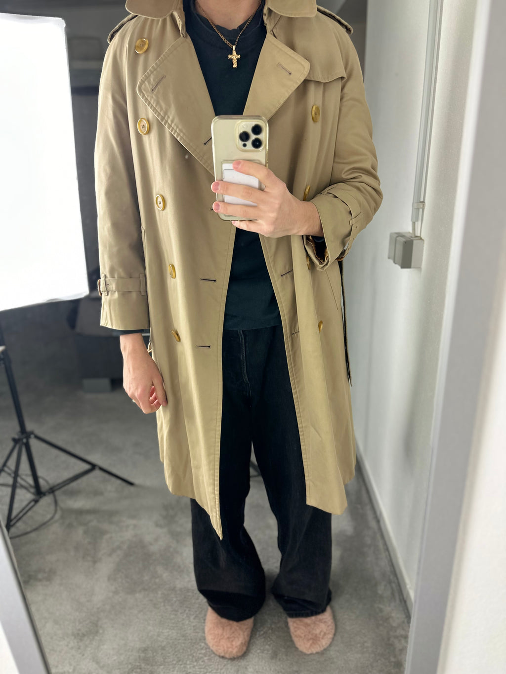 Burberrys Trenchcoat (46/S) including Inlet