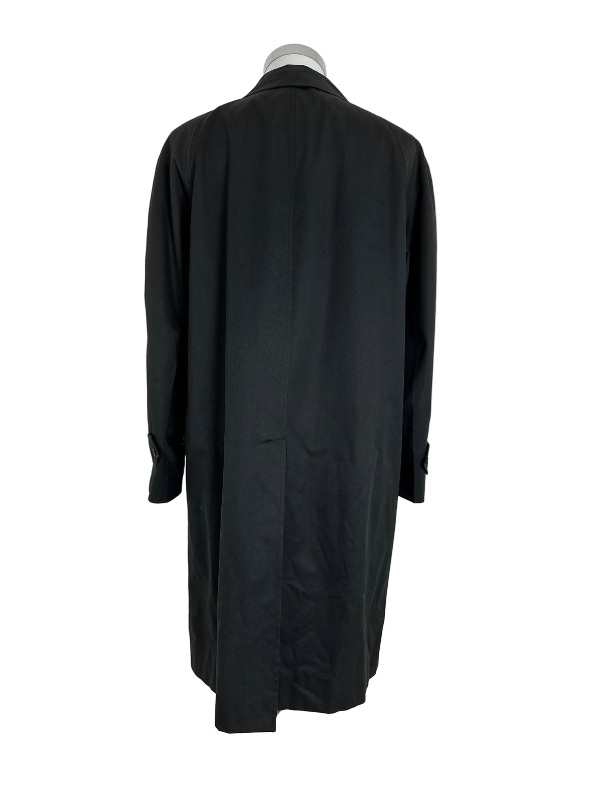 Vintage Burberry Car Coat Black Size 50 L