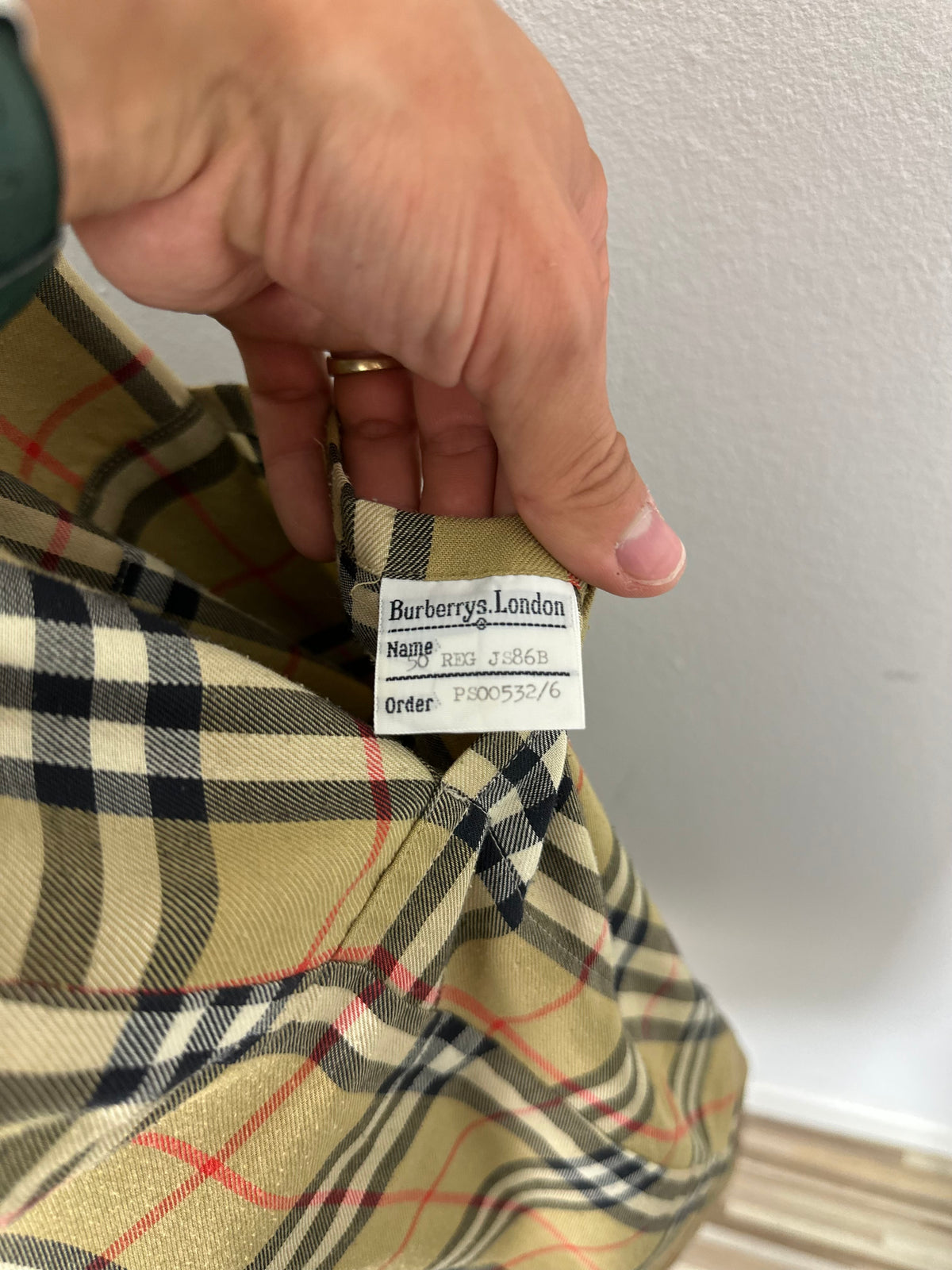 Vintage Burberry Trench Coat Beige Size 50 L