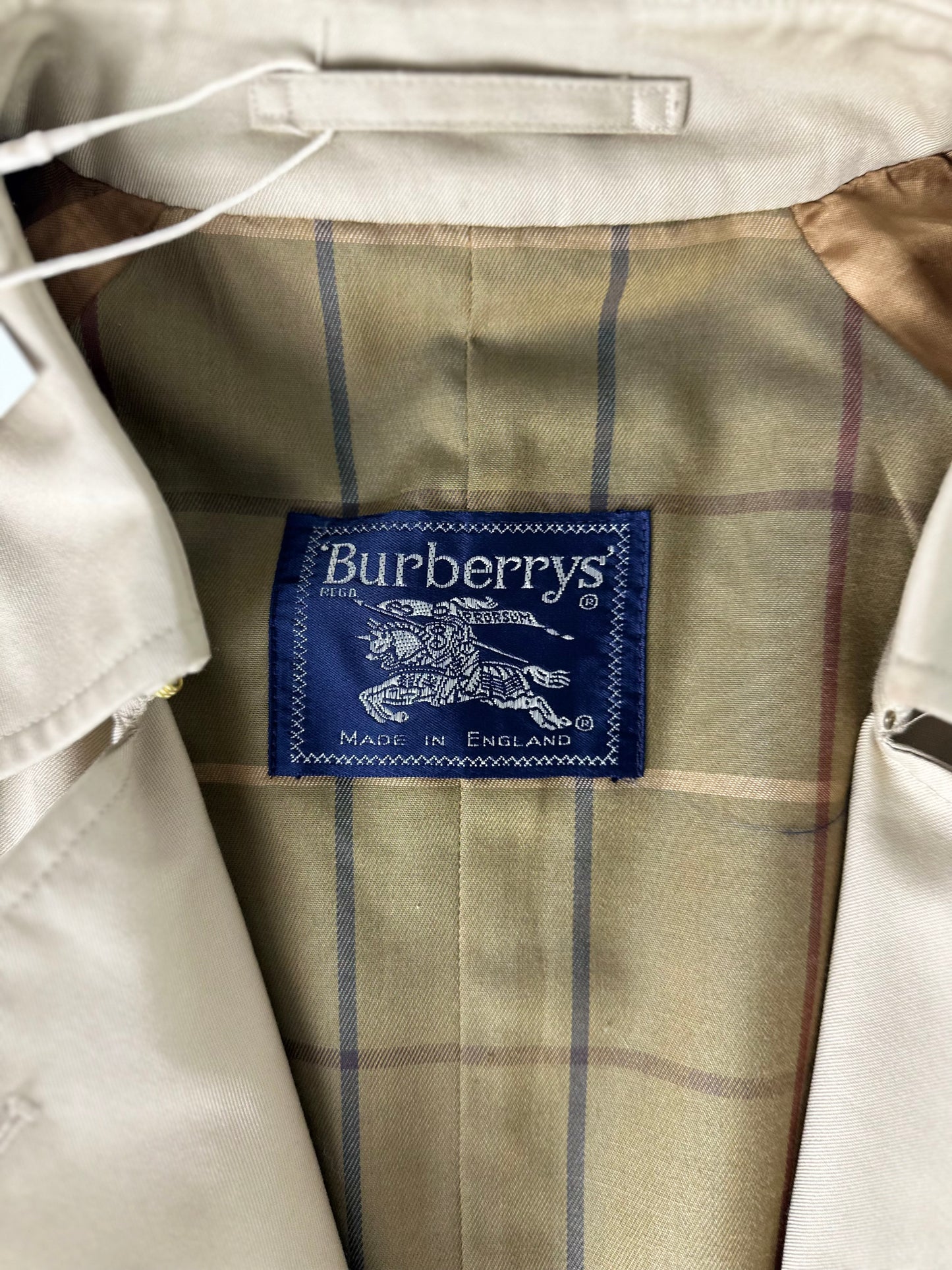 Vintage Burberry Trench Coat Size 16 XL