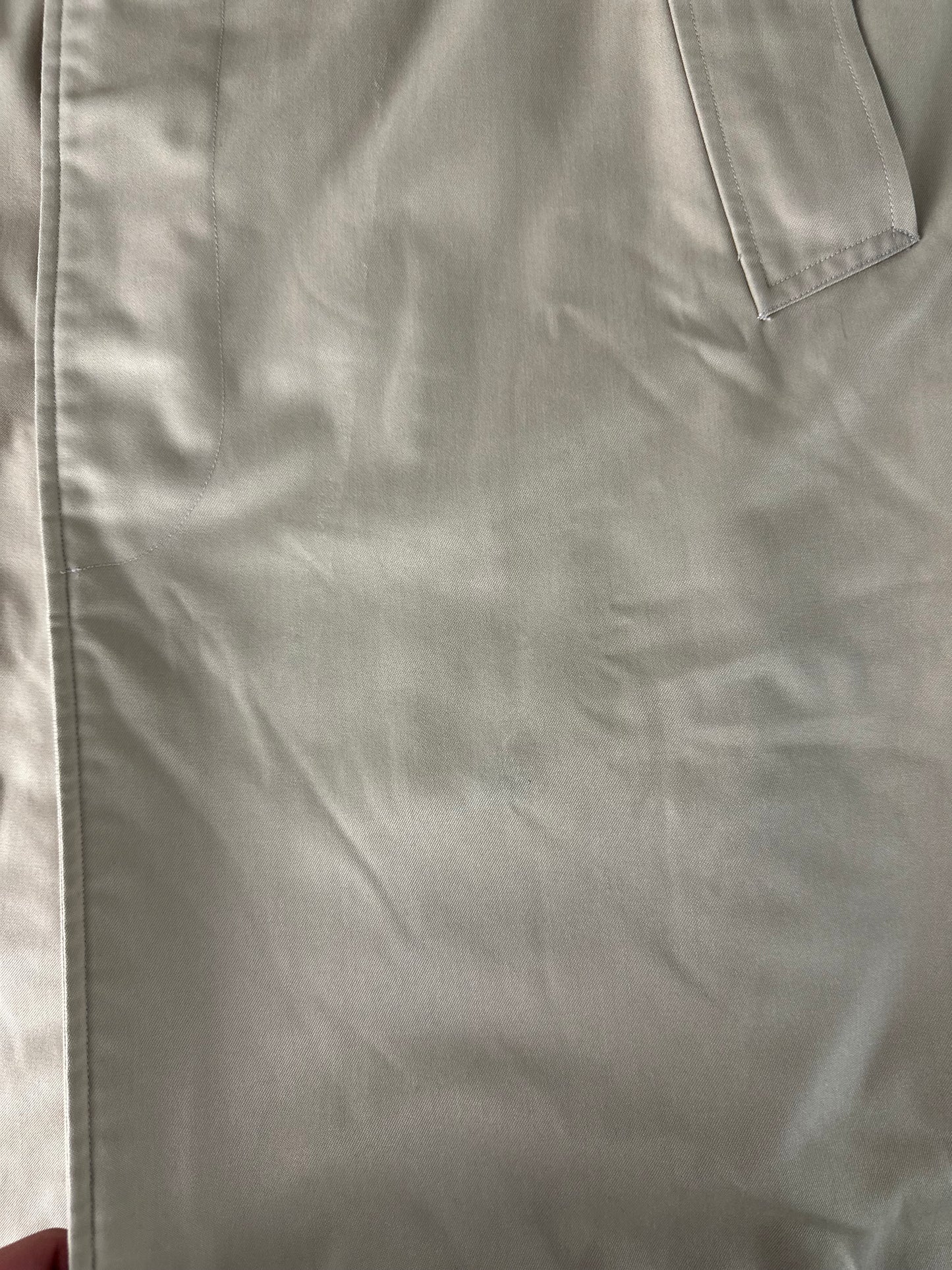 Vintage Burberry Car Coat Size 46 S With Lining
